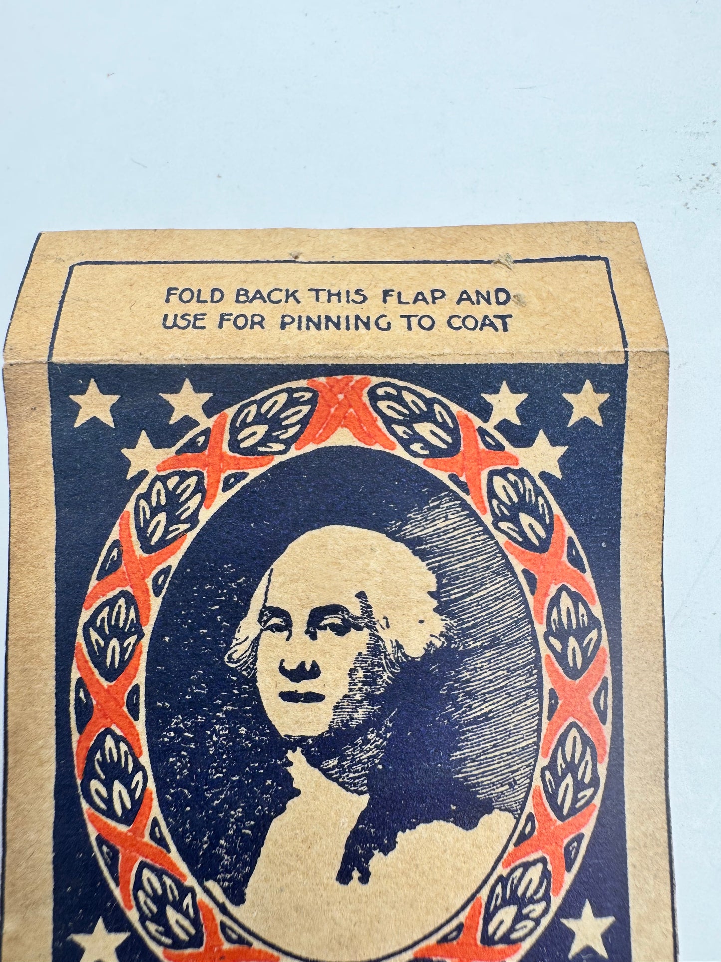 Vintage George Washington Commemorative Pass