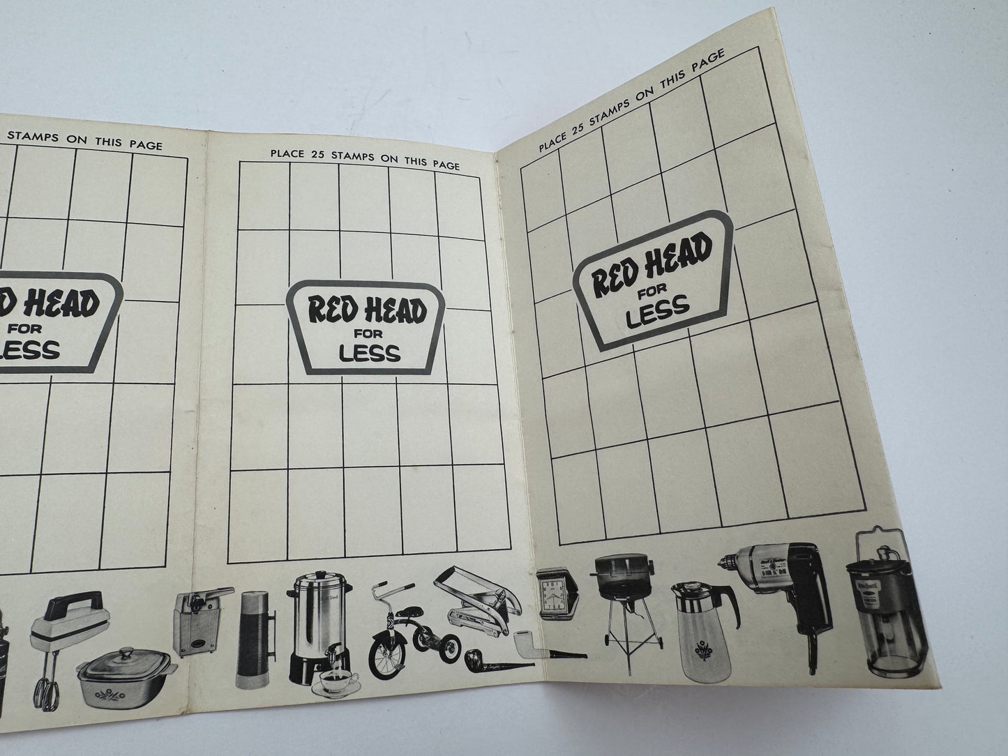 Vintage Red Head Gasoline Booklet Premiums