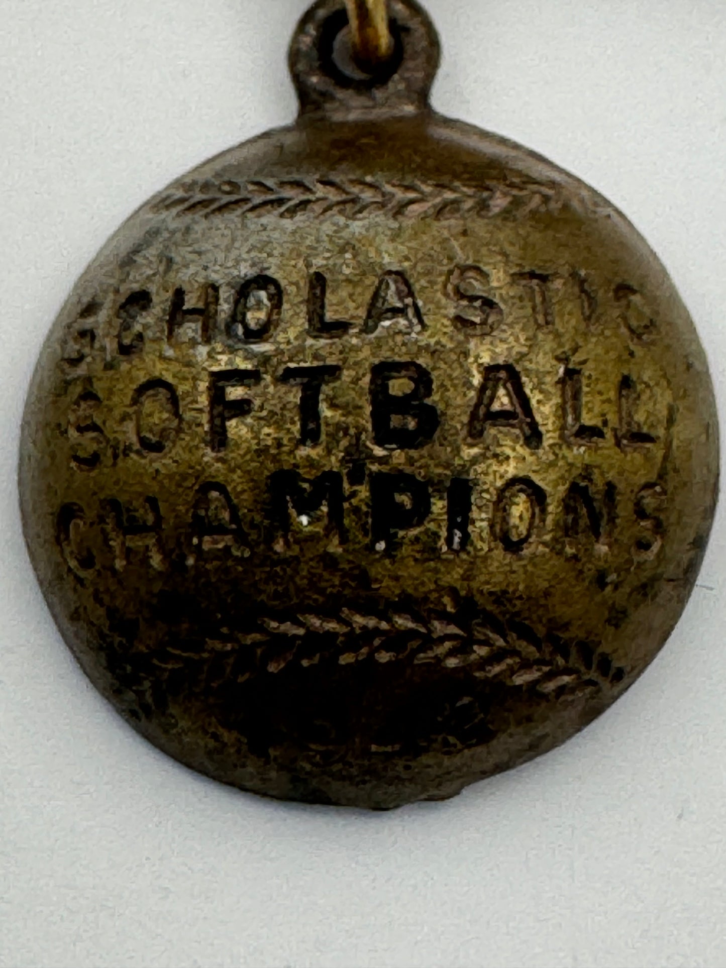 Vintage Pepsi Badge Softball Championship Early Bottler Collectible