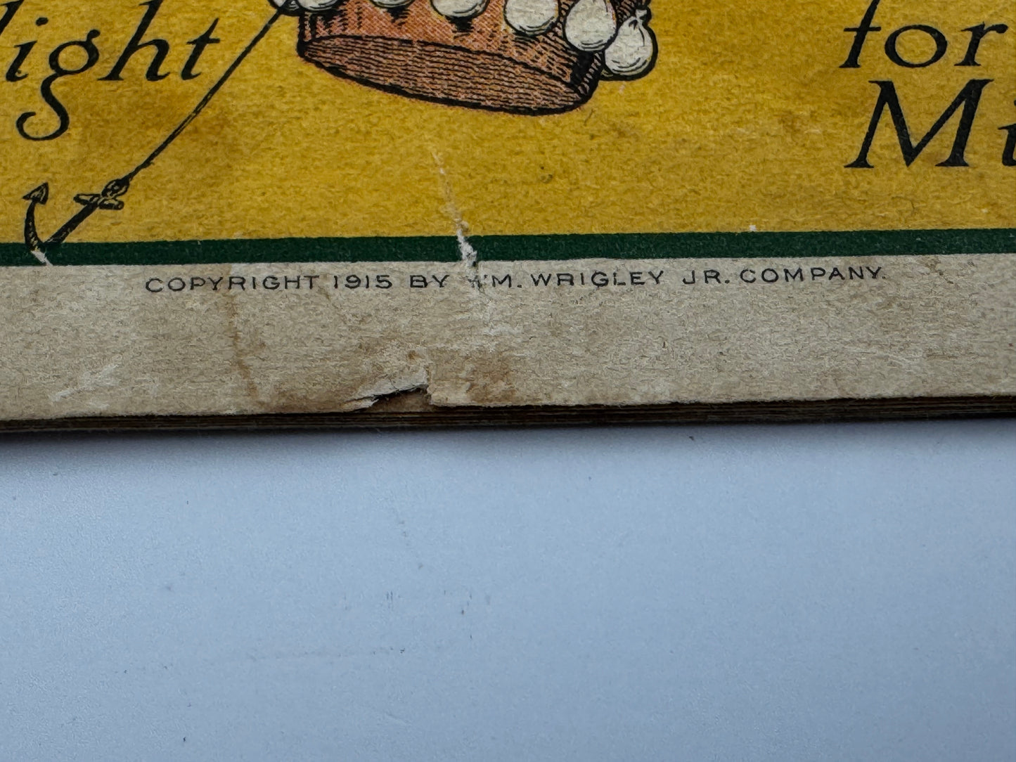 Vintage Wrigleys Spearmen Booklet 1915