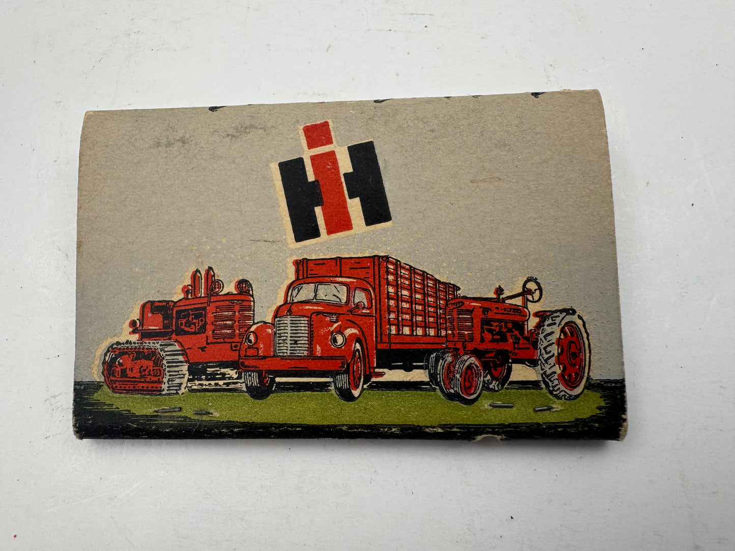 Vintage International Harvester Matchbooks Set Of Two (2) Full