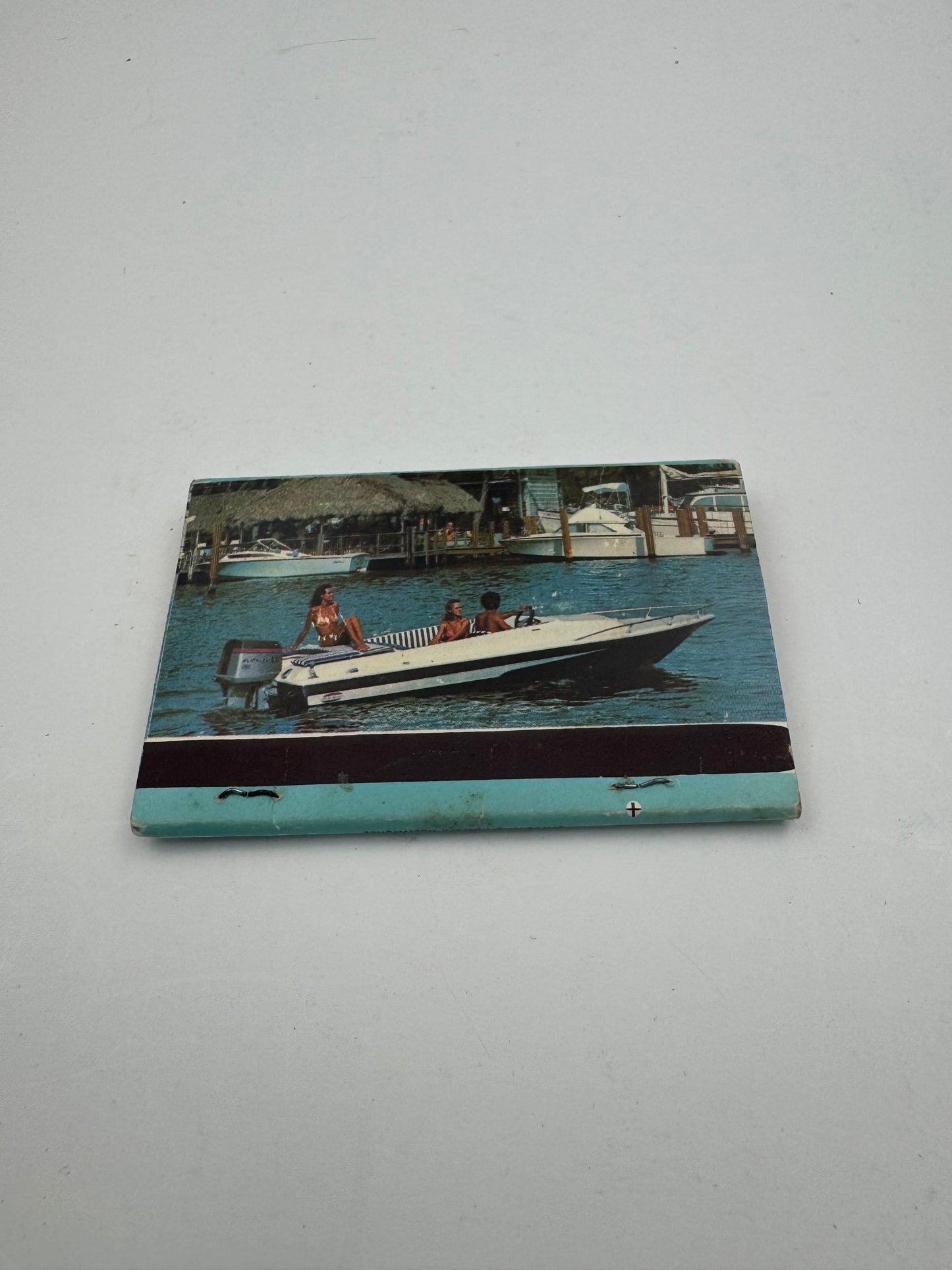 Vintage Evinrude Boats Matchbook Full Unstruck