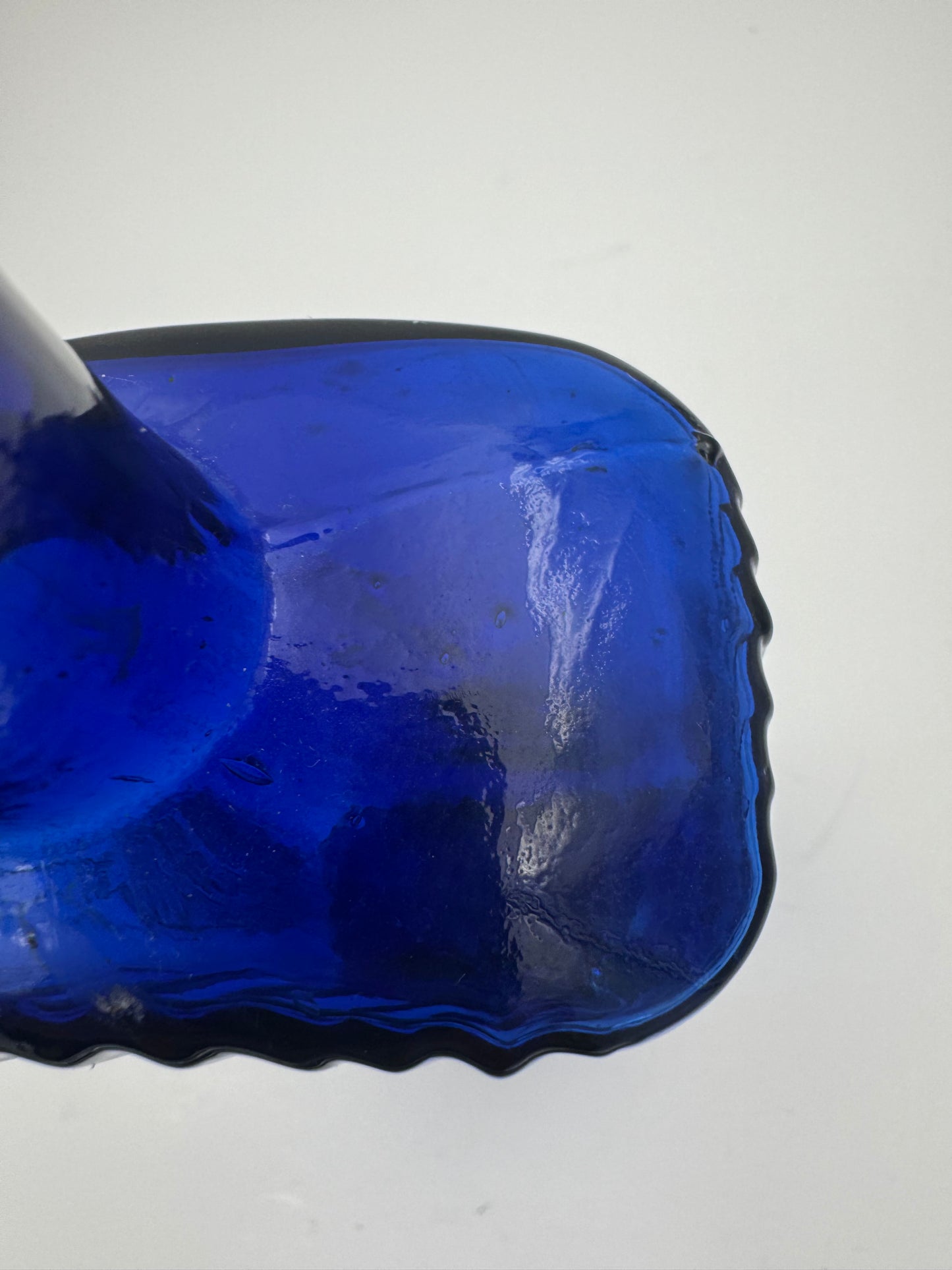 Vintage Poison Bottle Cobalt Blue 16 Ounce RARE