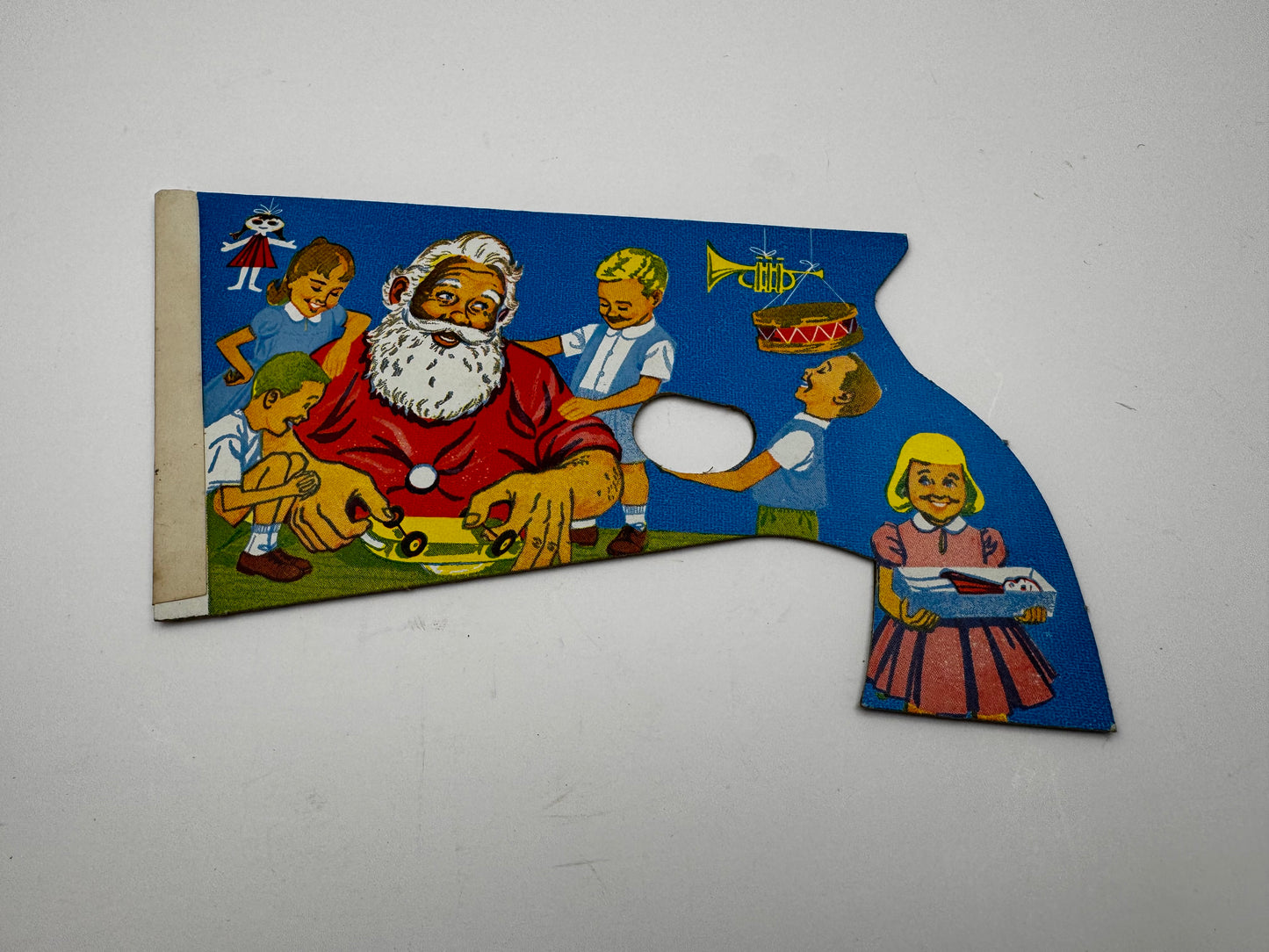 Vintage Coca Cola Snap Gun Toy 1940s Santa Claus NOS