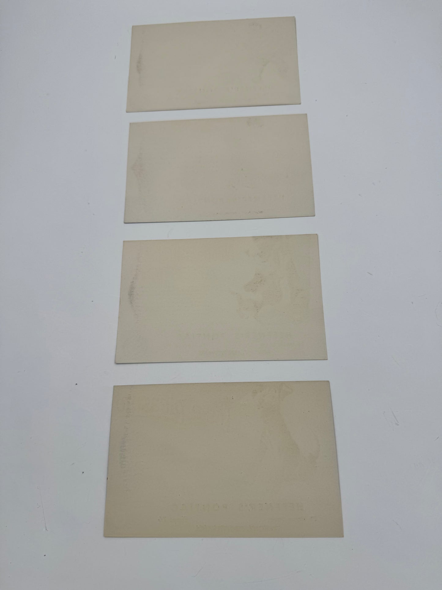 Vintage Pontiac Ink Blotters Featuring Dogs NOS Lot of 4