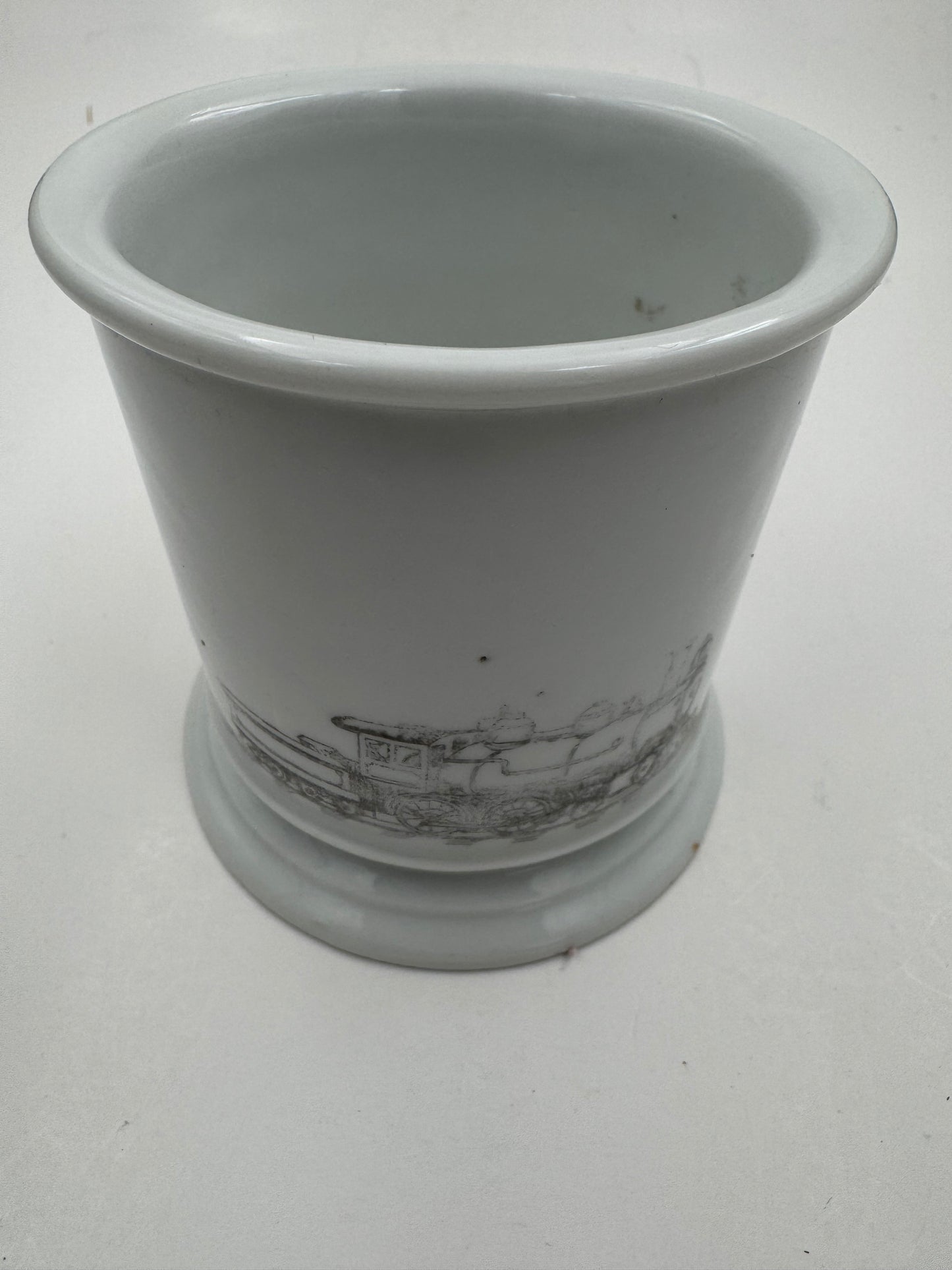Vintage Shaving Mug Steam Train Coal Tender
