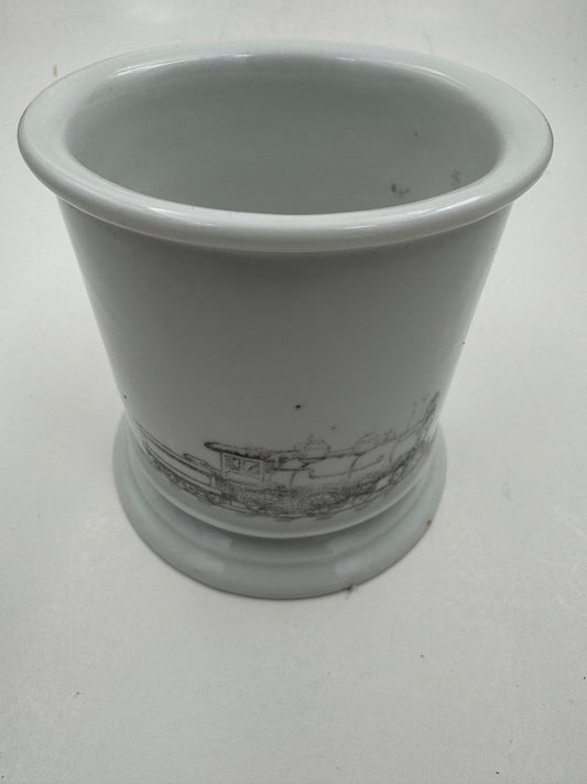 Vintage Shaving Mug Steam Train Coal Tender