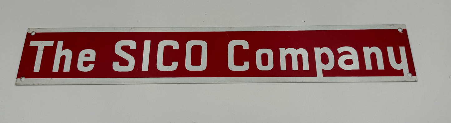 Vintage Sign SICO Oil