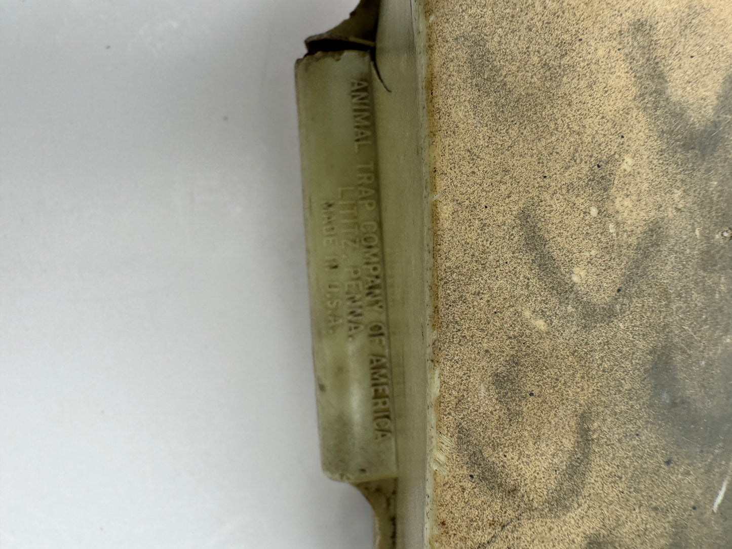 Vintage Duck Decoy Carrylite Glass Eyes Some Wear Noted