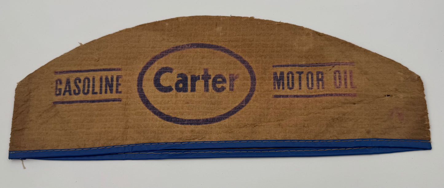 Vintage Carter Gas And Oil Attendants Cap