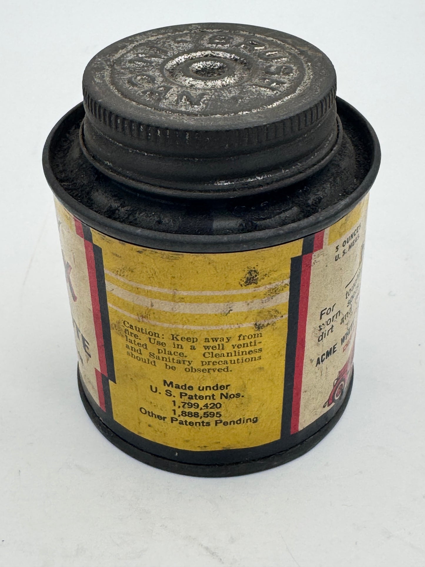 Vintage Fleet X Paint Can NOS