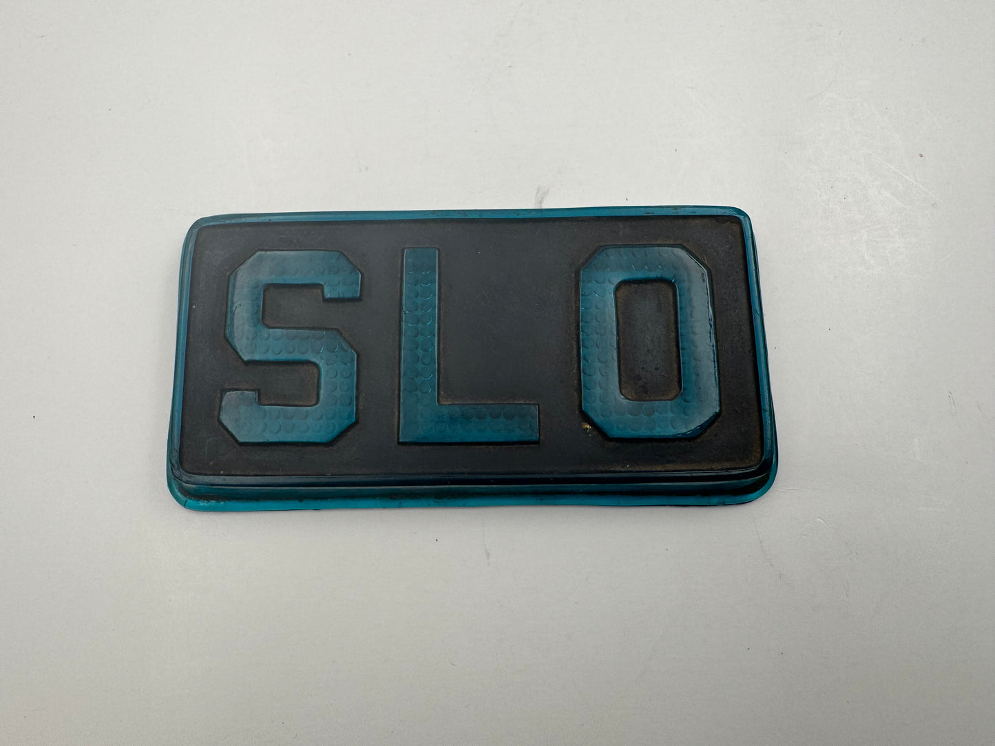 Vintage Glass Brake Light Cover SLO