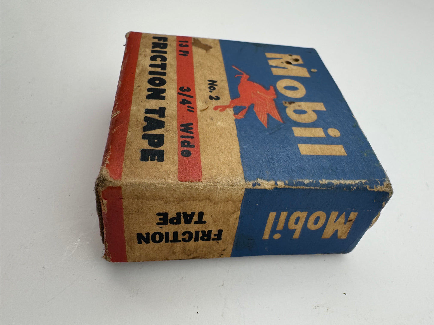 Vintage Mobil Oil Friction Tape Pegasus NOS