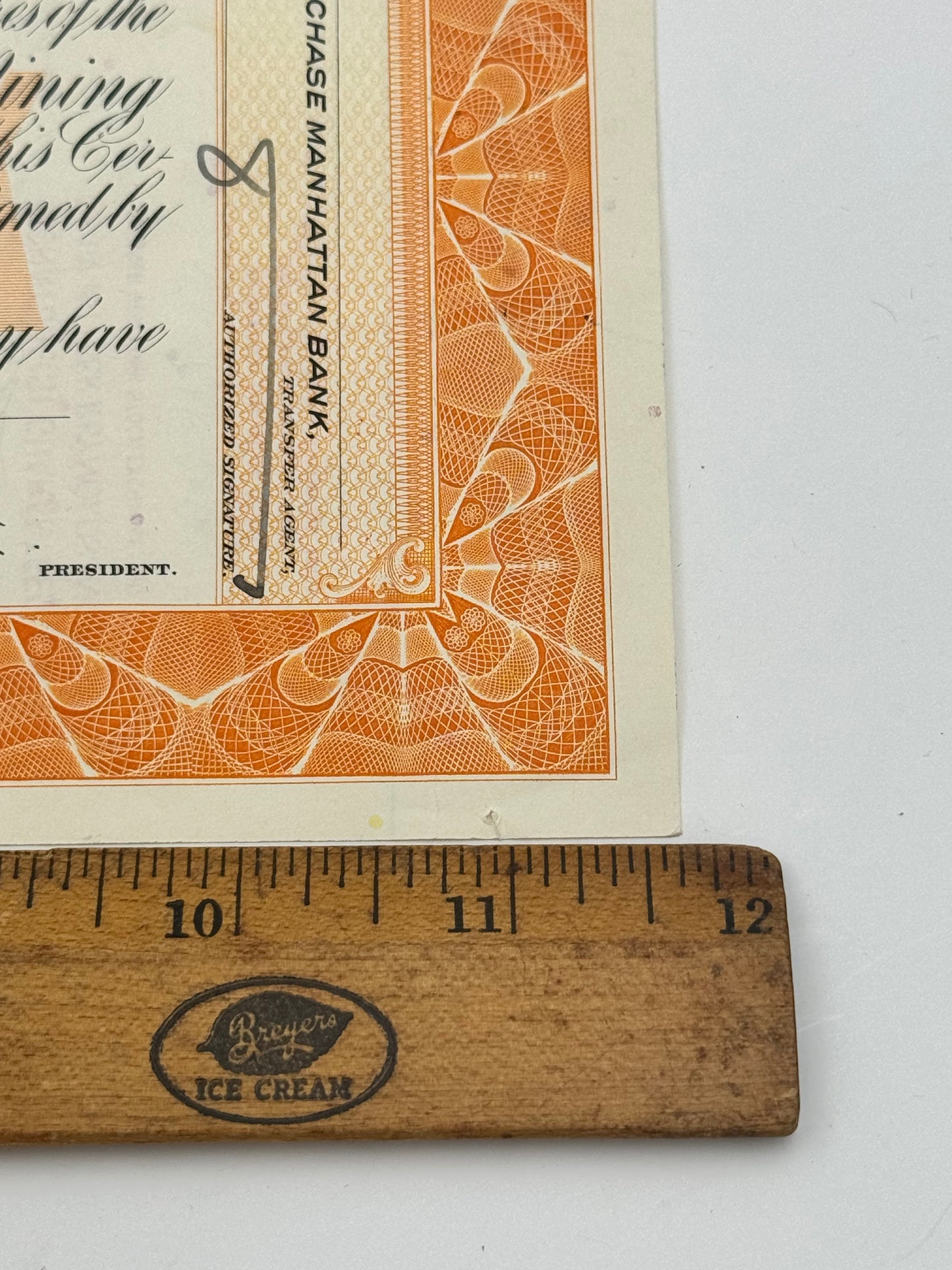 Vintage Stock Certificate Homestake Mining Co.