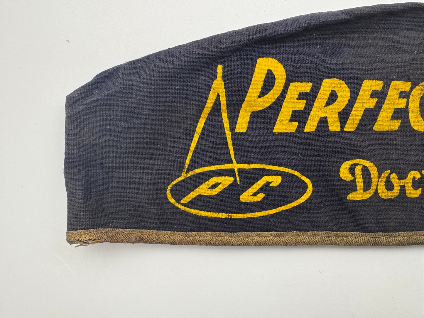Vintage Gas Station Attendant’s Hat Perfect Circle Piston Rings