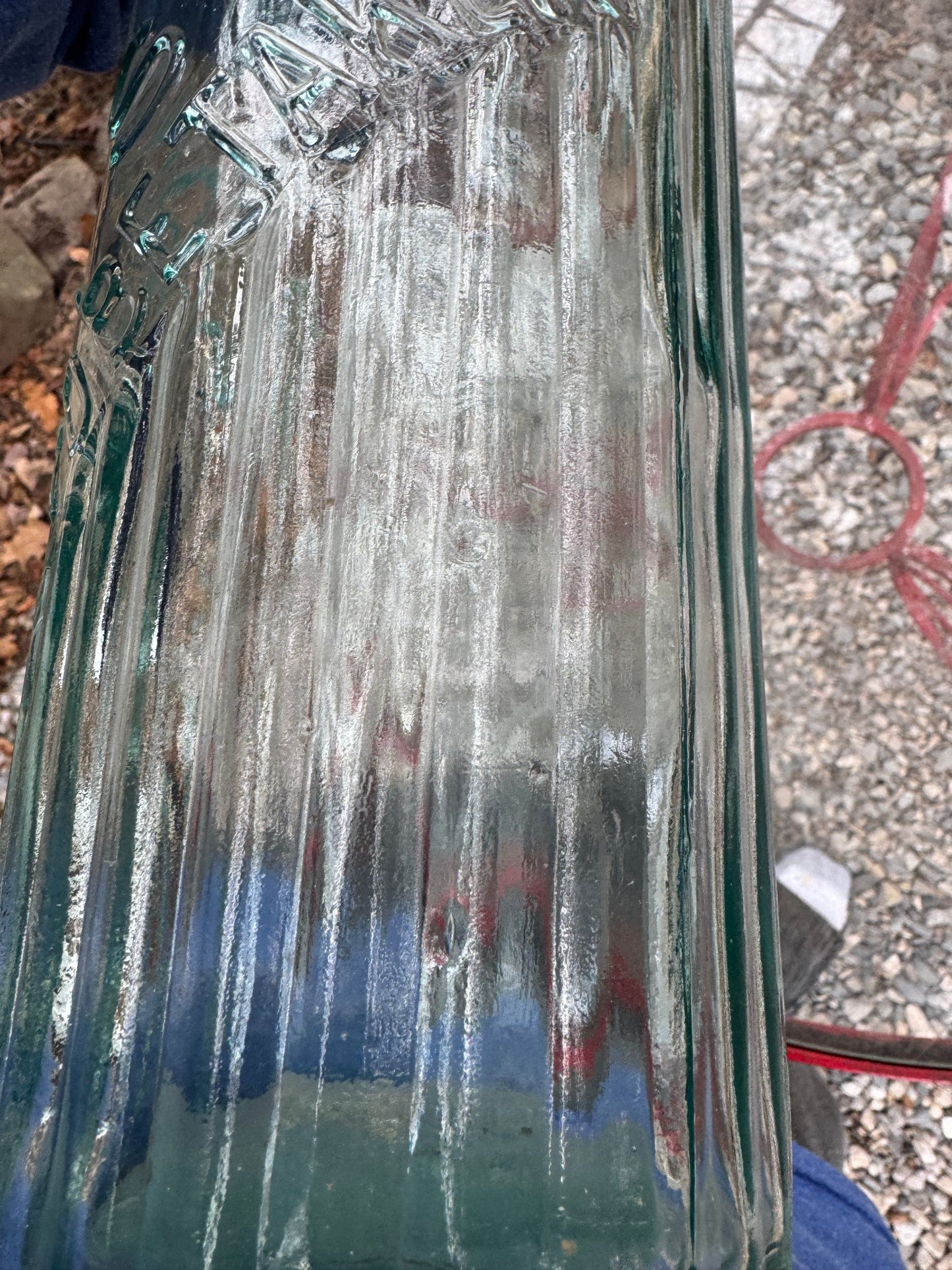 Vintage Poison Bottle 14” Screw Top