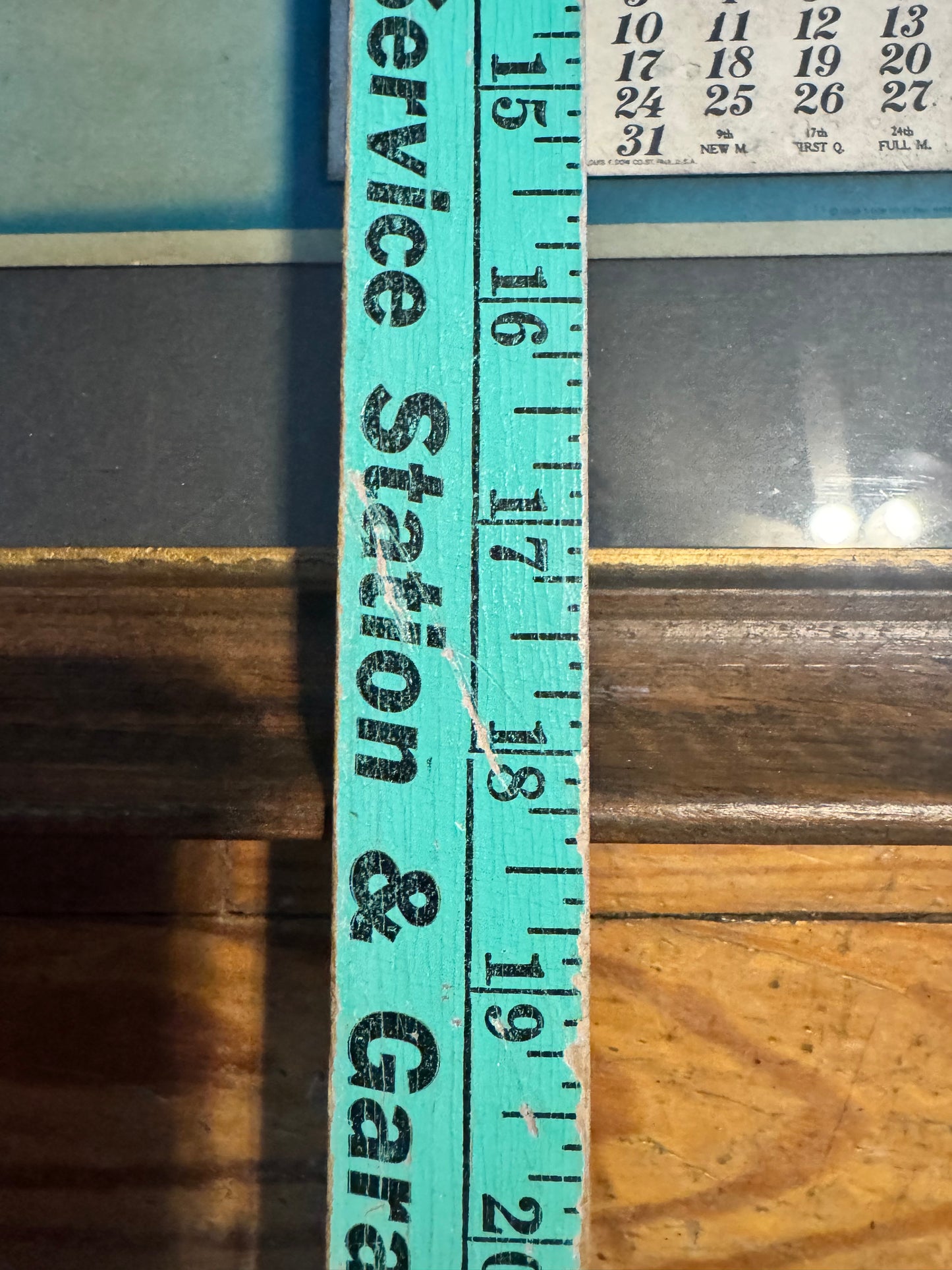 Vintage Service Station Calendar 1940 Intact Farmersville, PA.