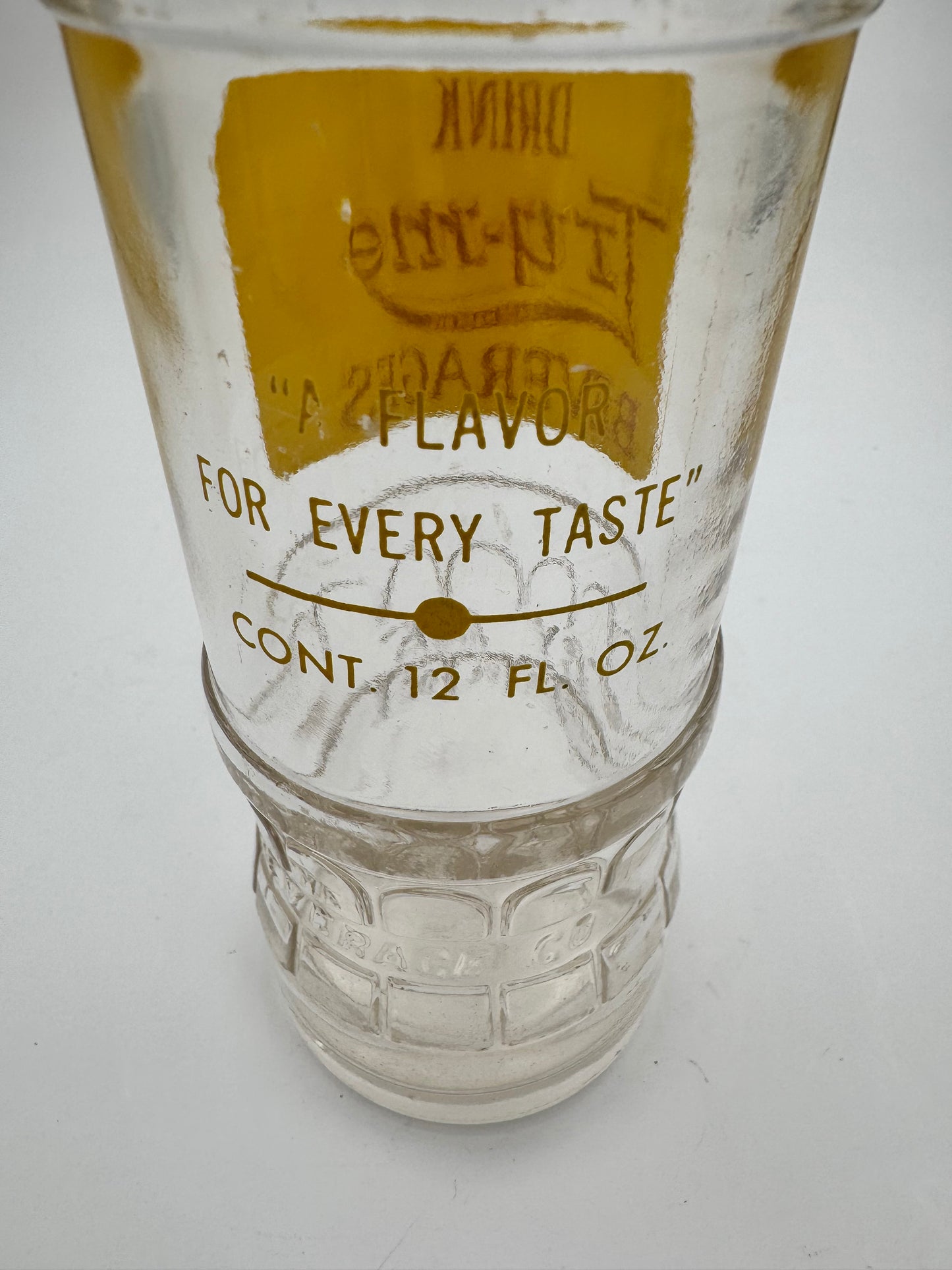 Vintage ACL Try Me 12 Ounce Bottle Minty Fresh