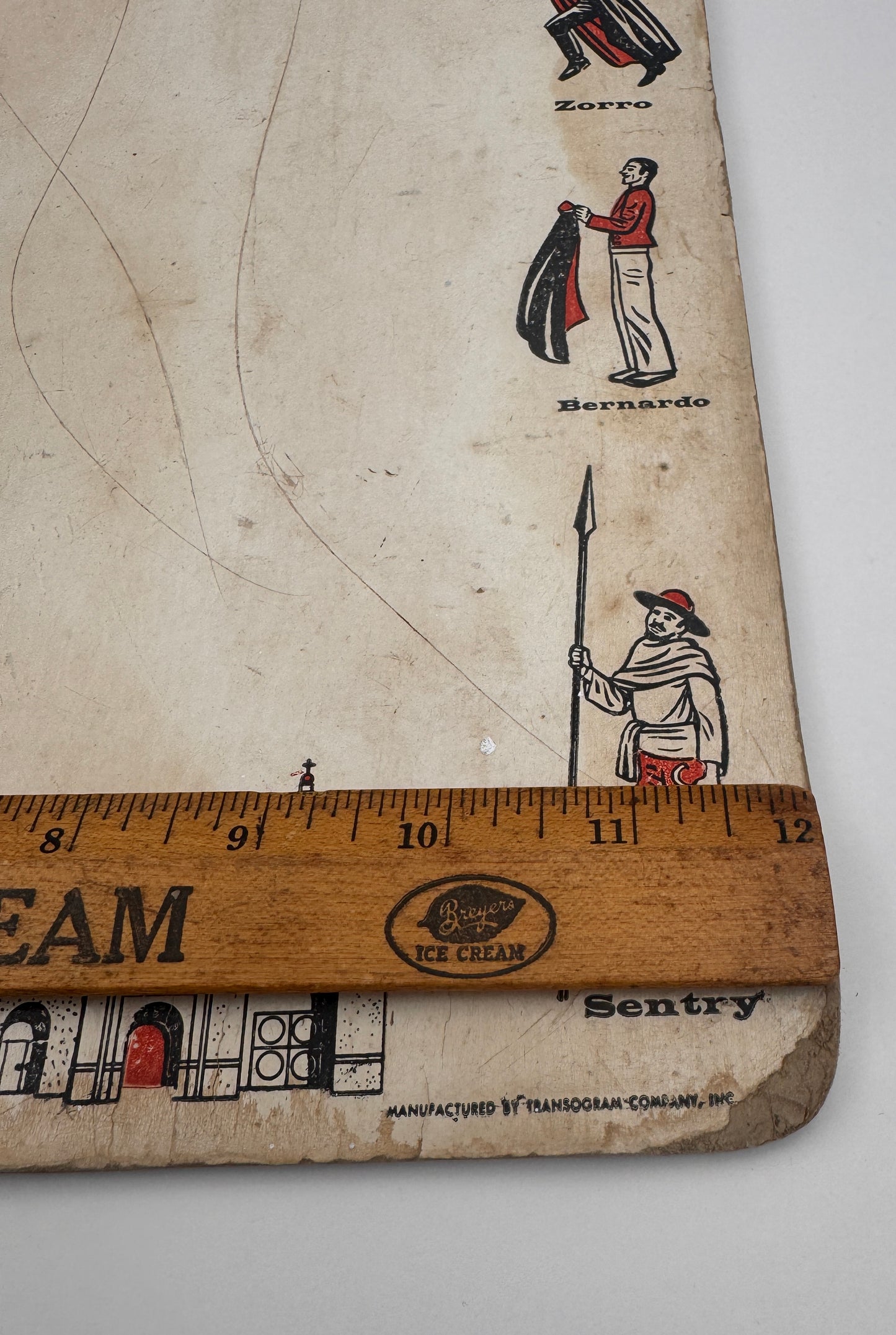 Vintage Zorro Erasable Slate