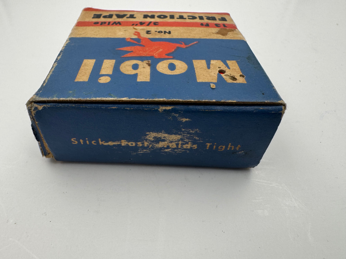 Vintage Mobil Oil Friction Tape Pegasus NOS