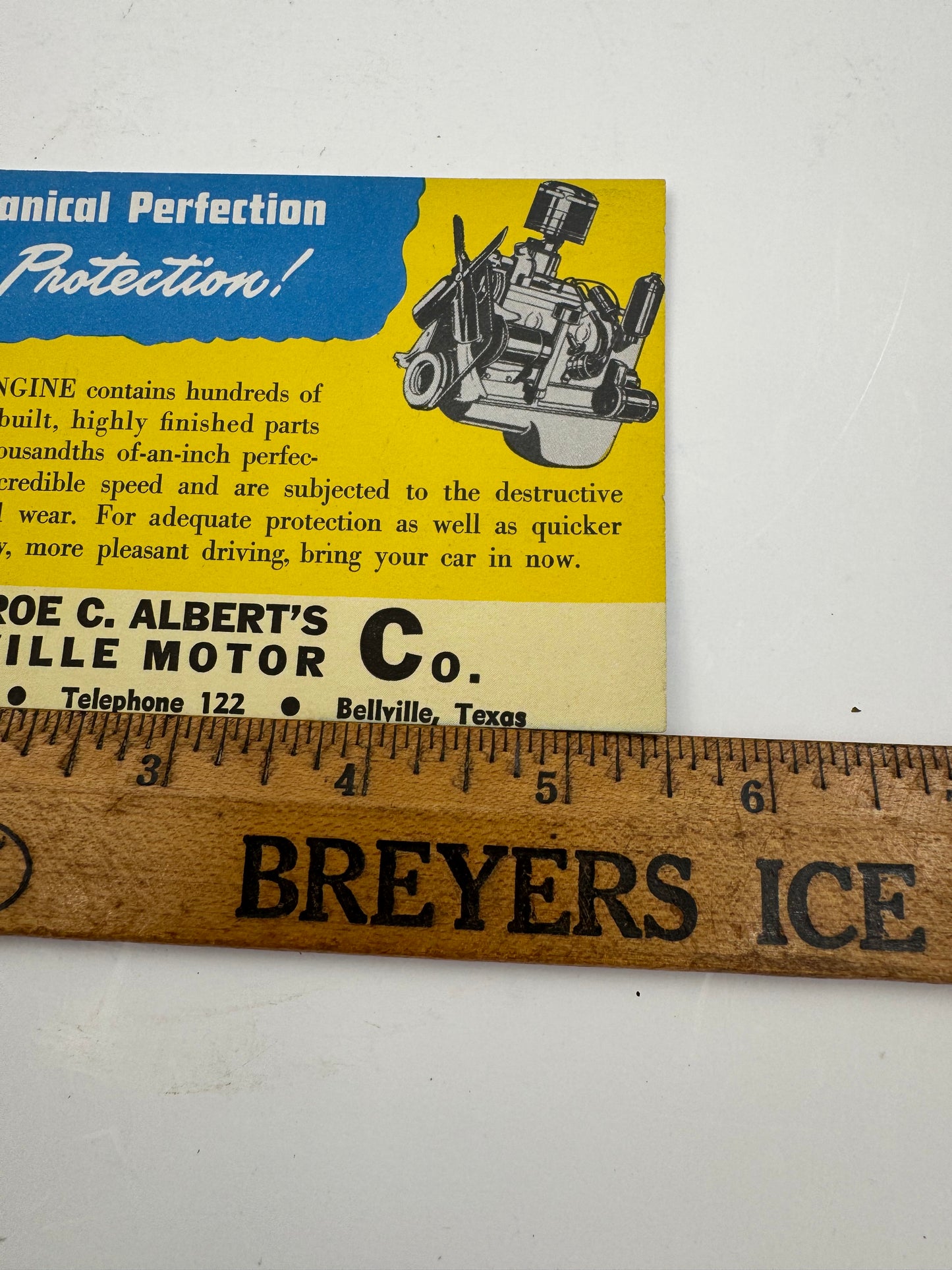 Vintage Chrysler Plymouth Service Ink Blotter NOS
