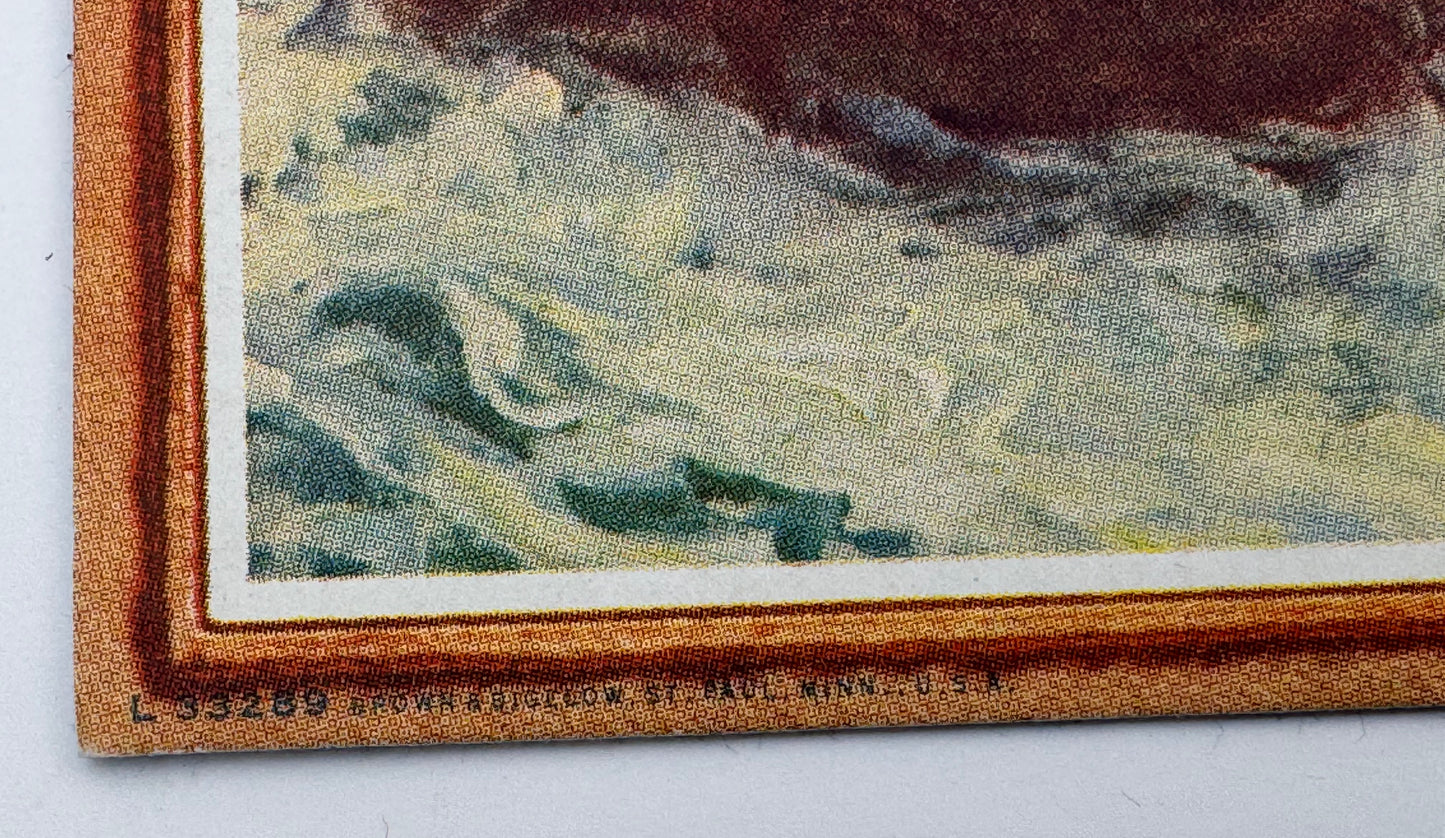 Vintage ink Blotter Cities Service Lewis and Clark Mint