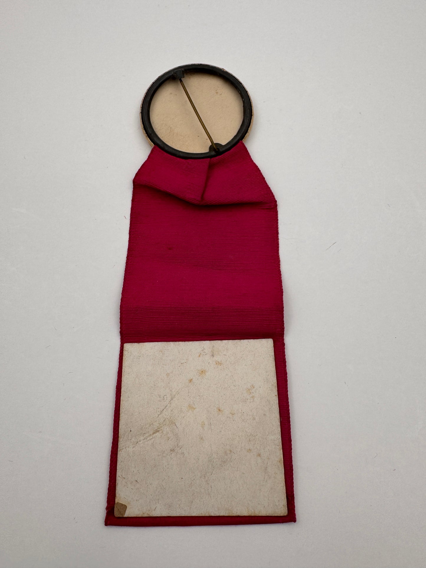 Vintage Bicycle Race Ribbon and Bike Number 1911 RARE SURVIVOR