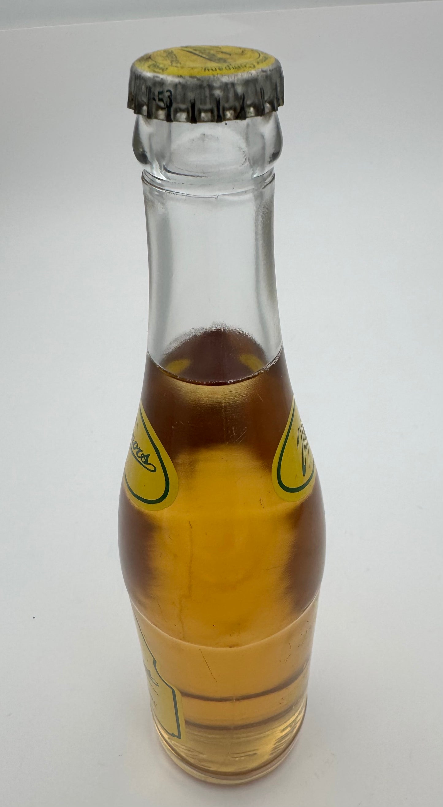 Vintage Vernors Soda Bottle Full