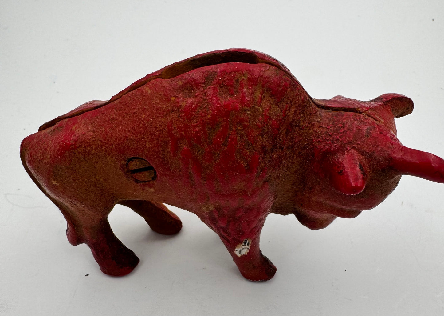 Vintage Buffalo Gas Bank Cast Iron