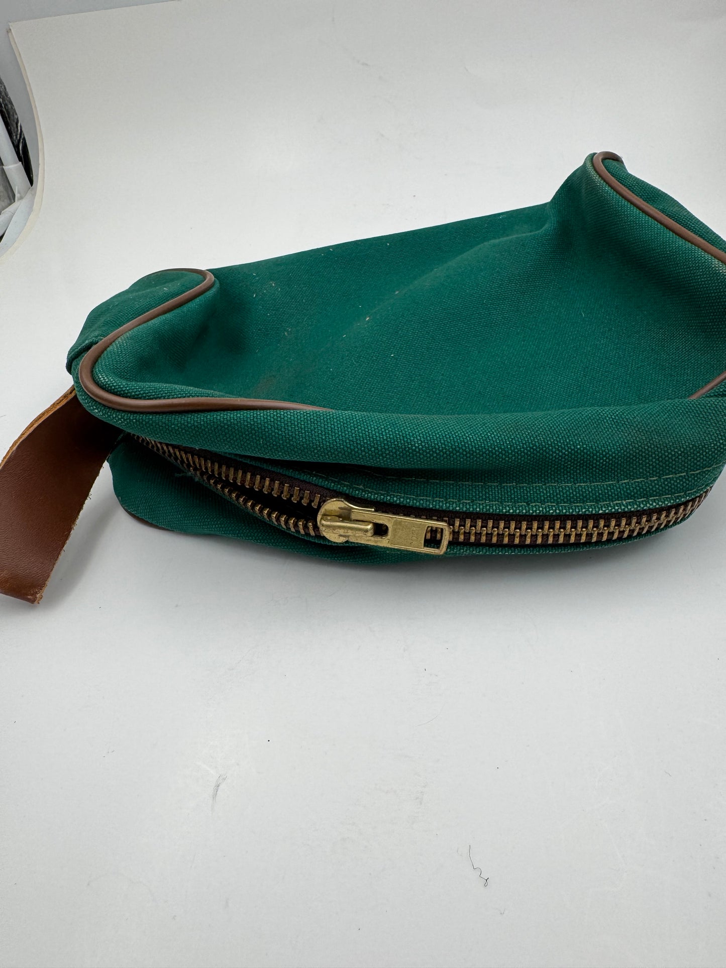 Vintage Mobil Oil Bank Bag And Coin Purse