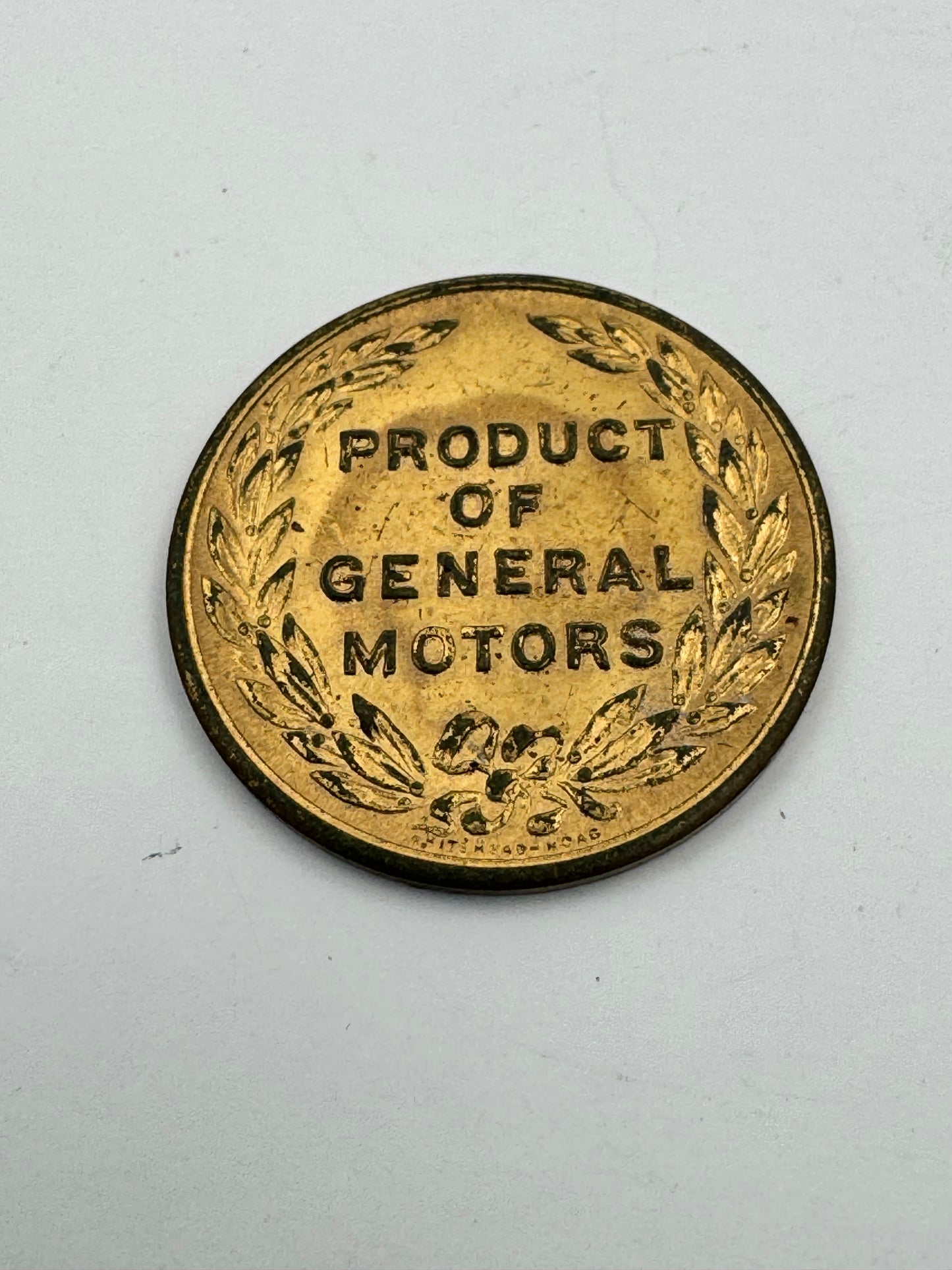 Vintage Pontiac Token Chief Of The Sixes GM