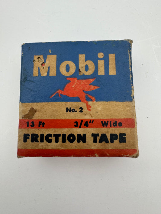 Vintage Mobil Oil Friction Tape Pegasus NOS