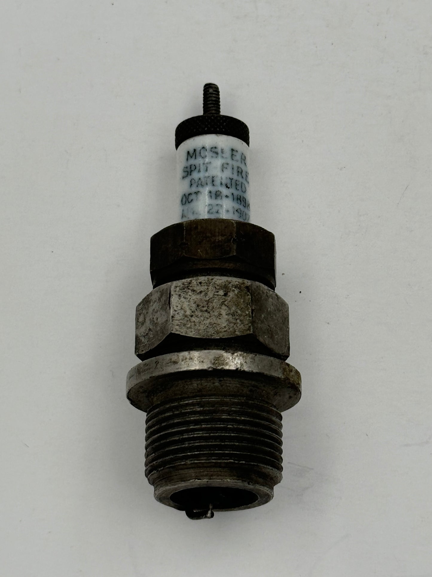 Vintage Spark Plug Mosler Spit Fire