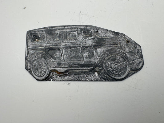 Vintage Automotive Print Block Right Face Small
