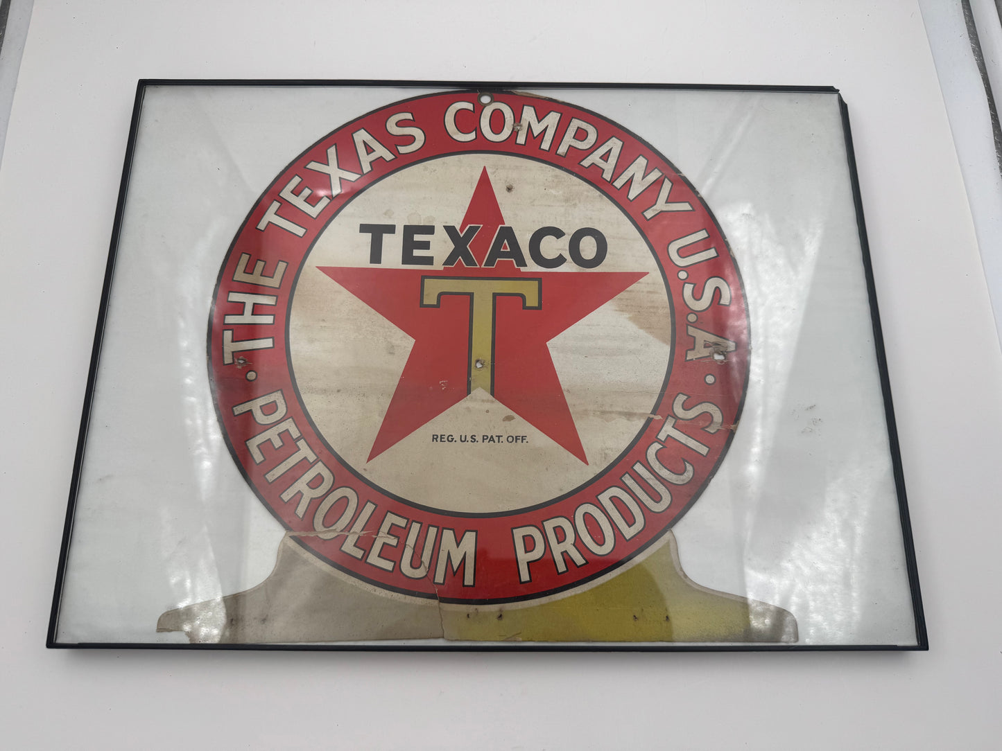 Vintage Texaco Calendar Top 1920s