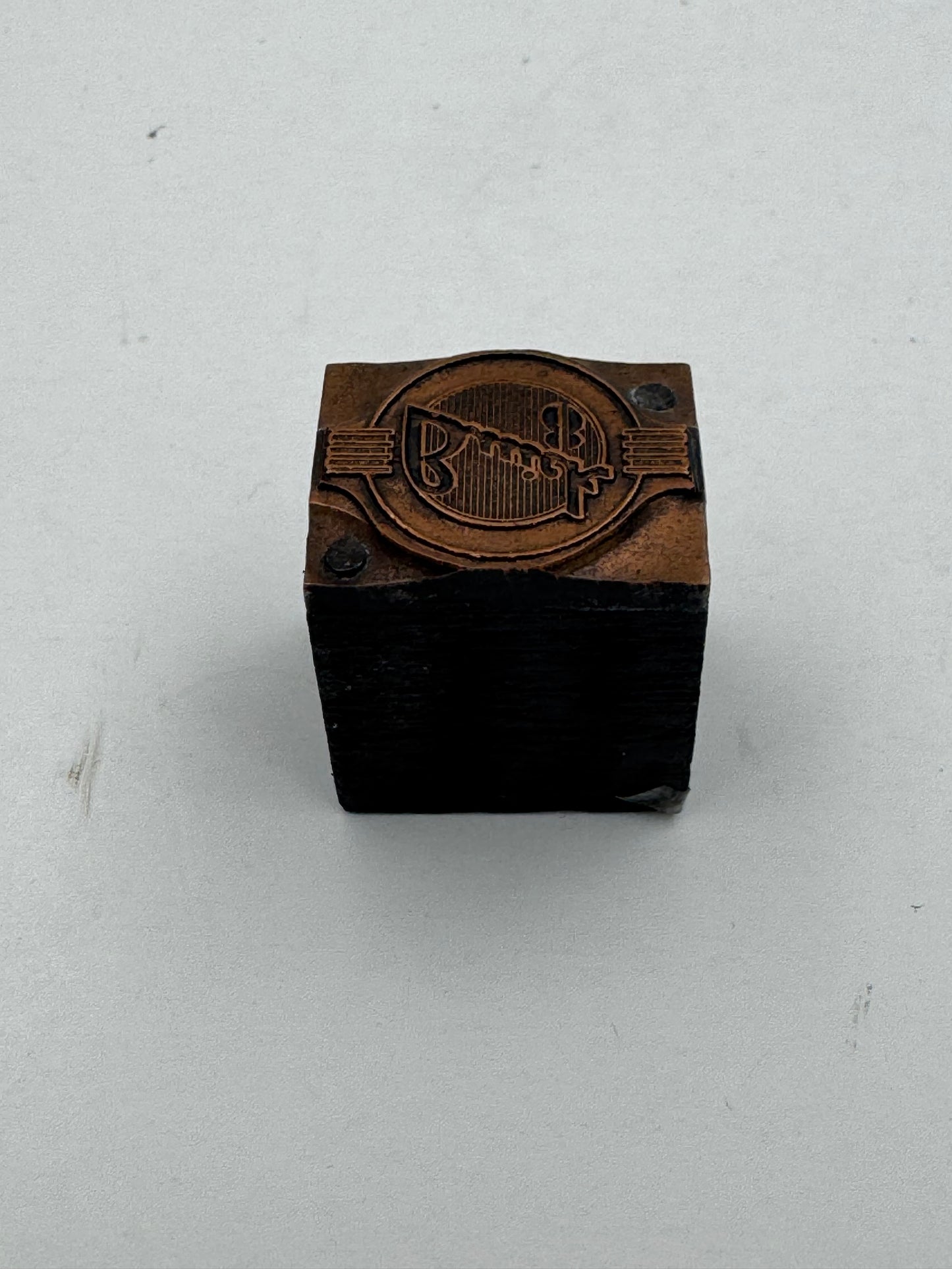 Vintage Printers Block Buick Logo