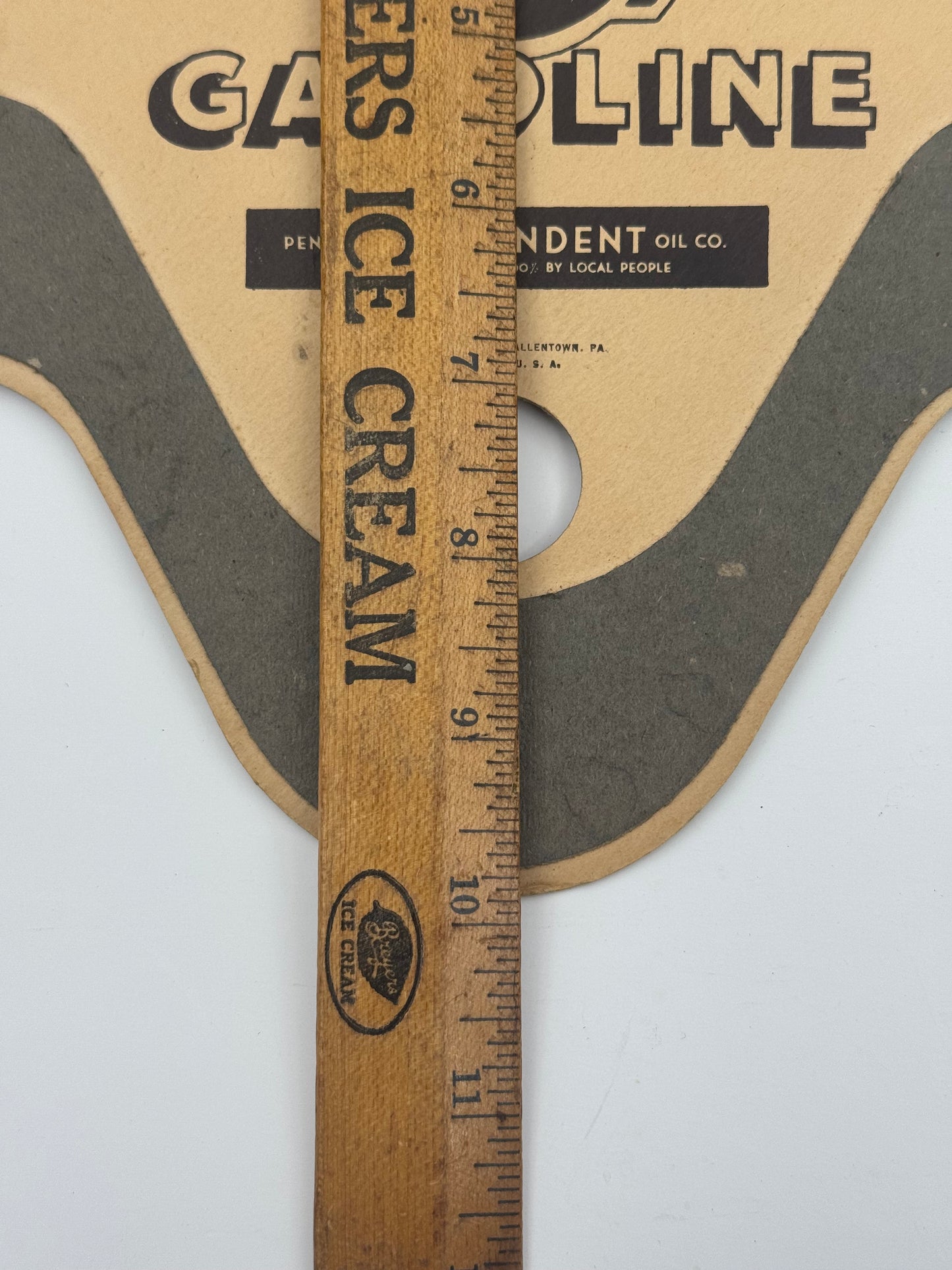 Vintage Fleet Wing Advertising Fan 1930s