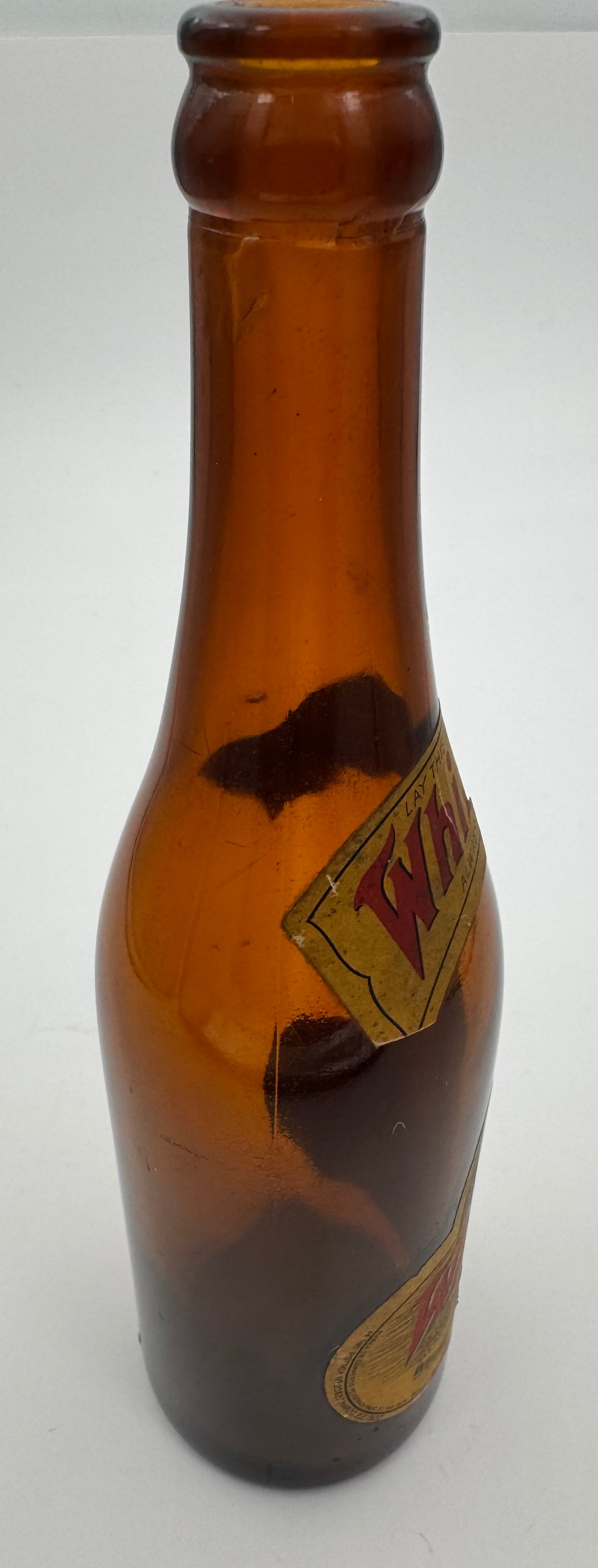 Vintage White Rock Soda Bottle Paper Label