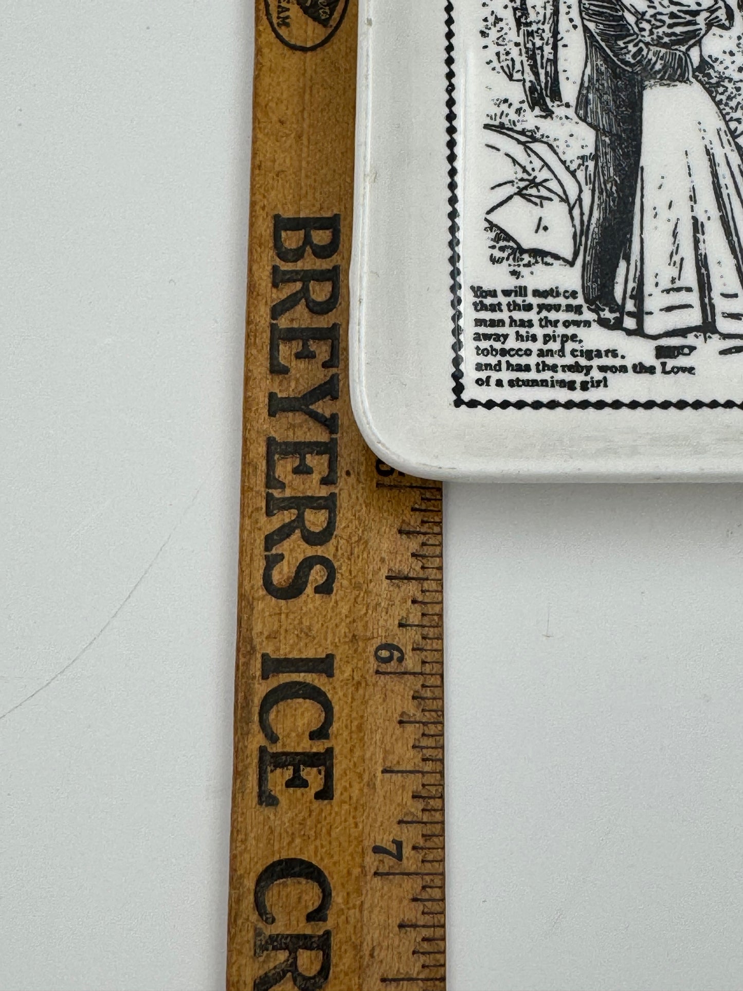 Vintage Tobacco Tray No To Bac Made A Man Of Me