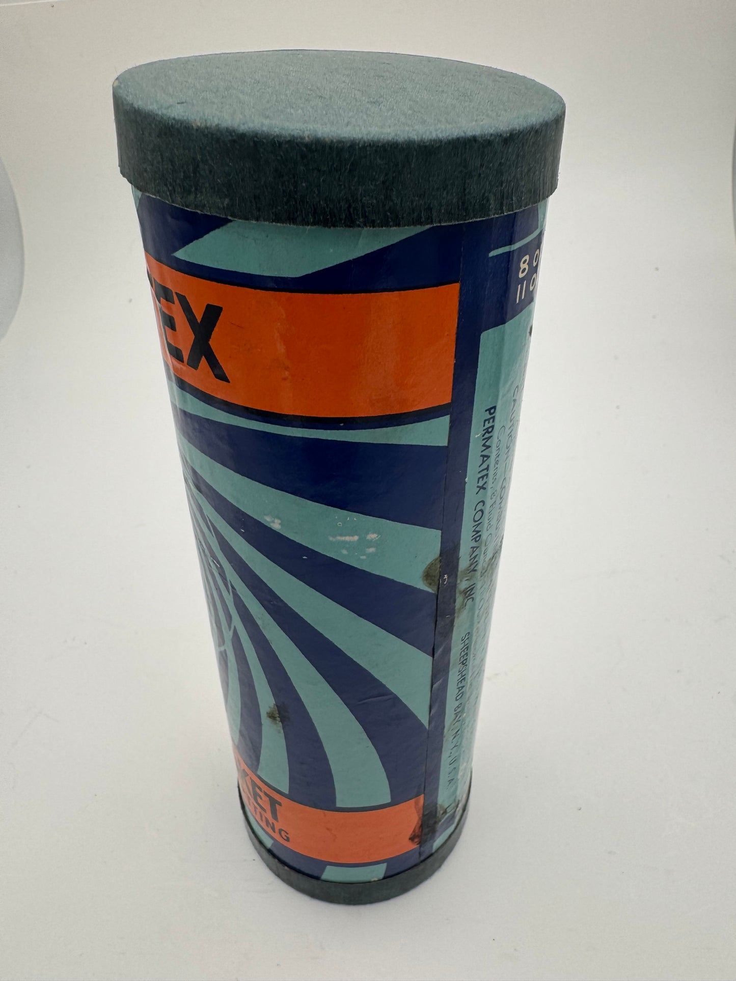 Vintage Permatex Tin 8 Oz. Full