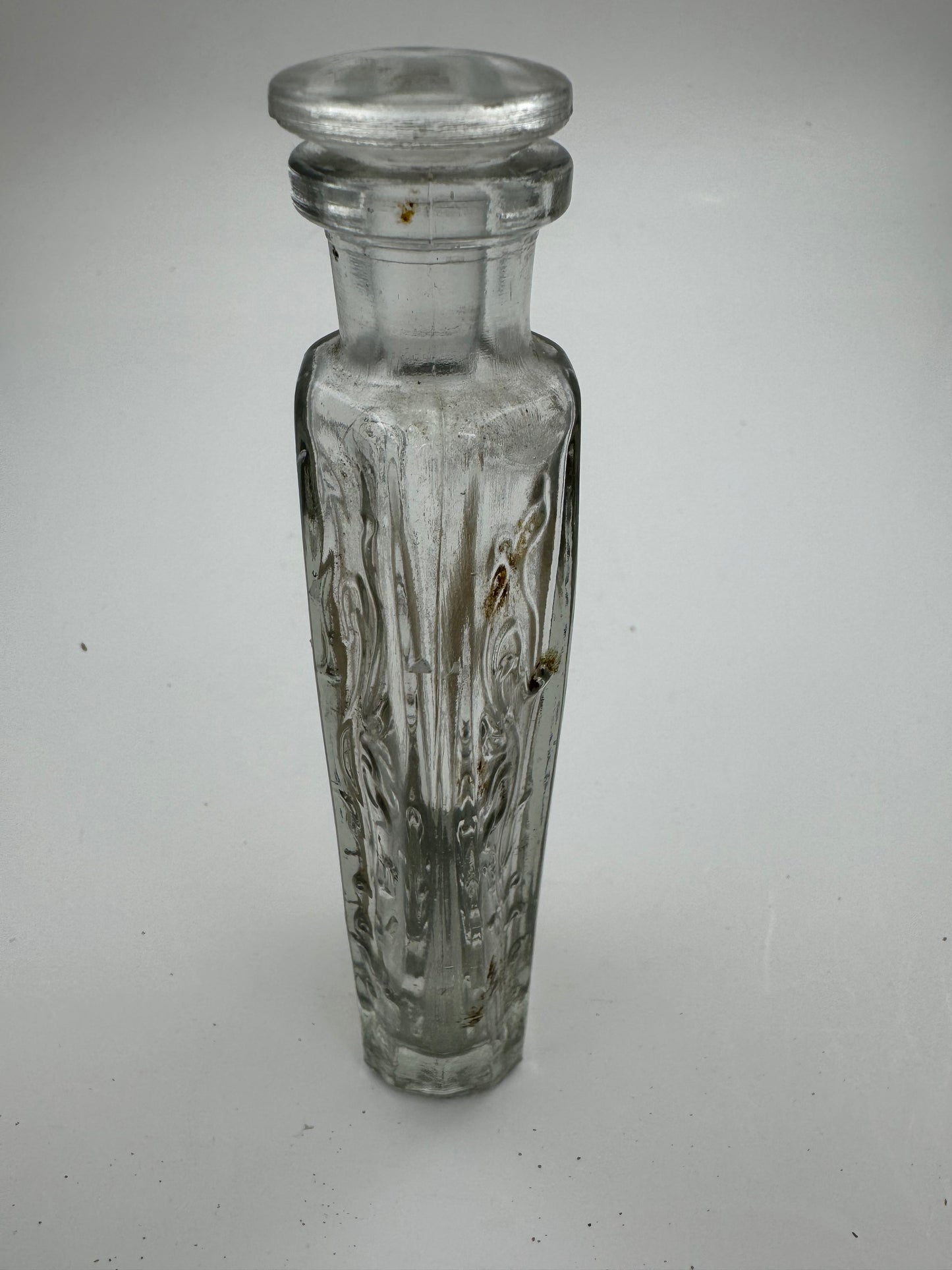 Vintage Perfume Bottle With Poison Labels