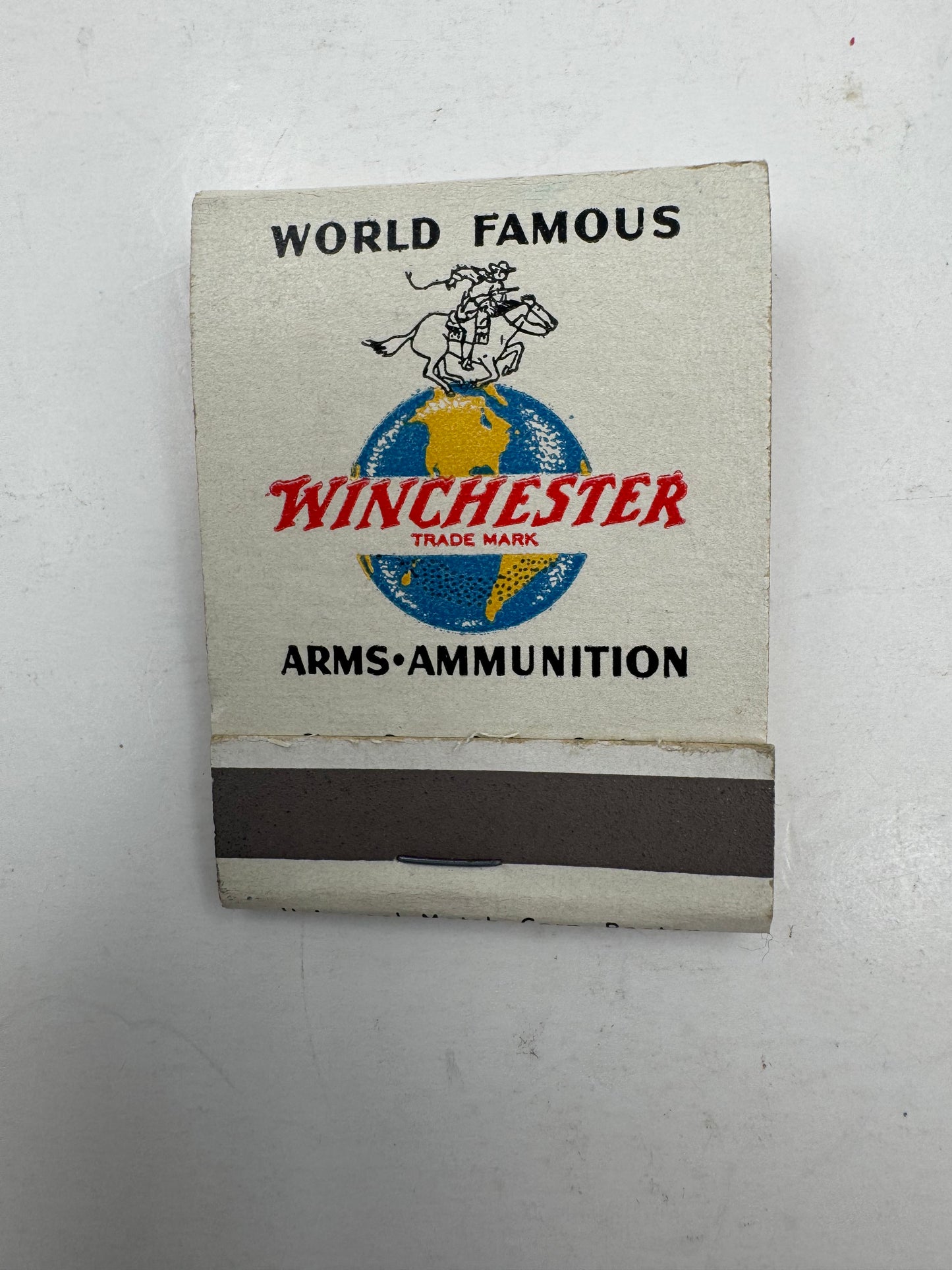 Vintage Winchester Matchbook New Unstruck