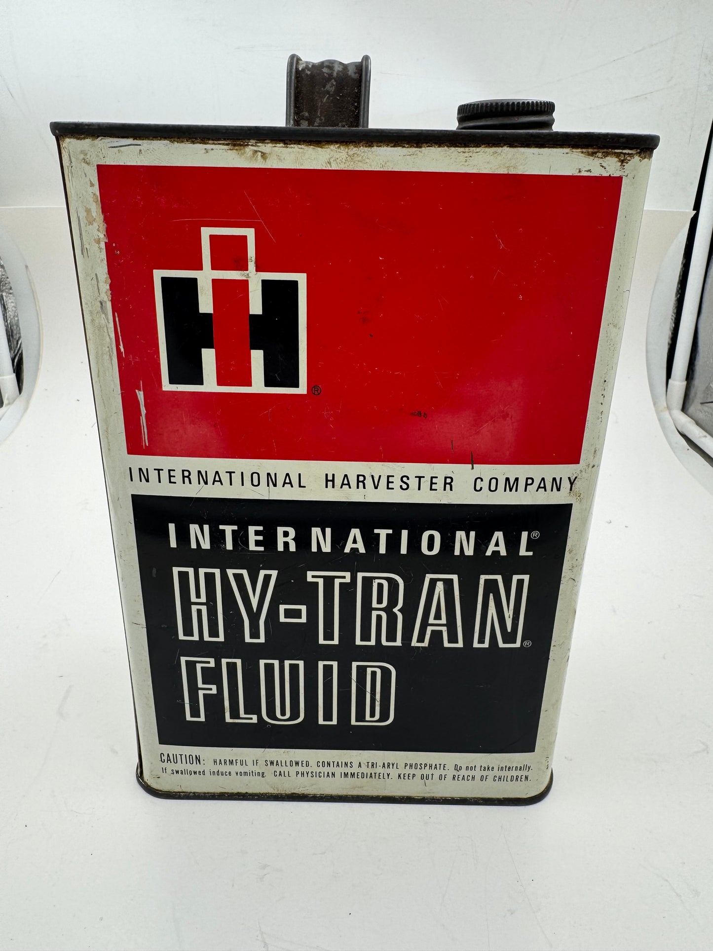 Vintage International Harvester Can Empty