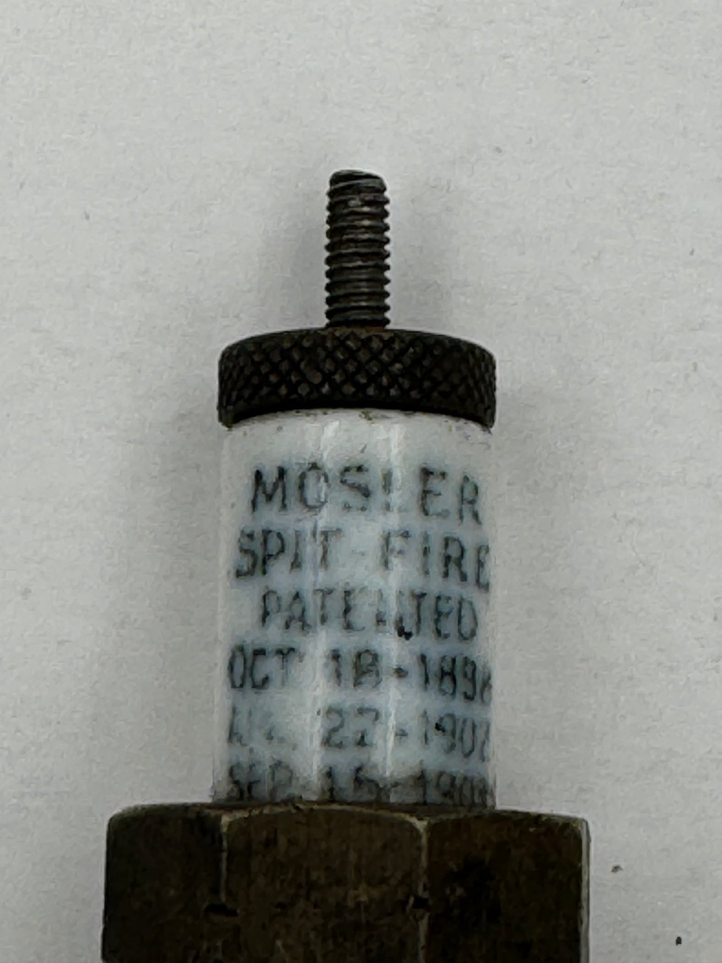 Vintage Spark Plug Mosler Spit Fire