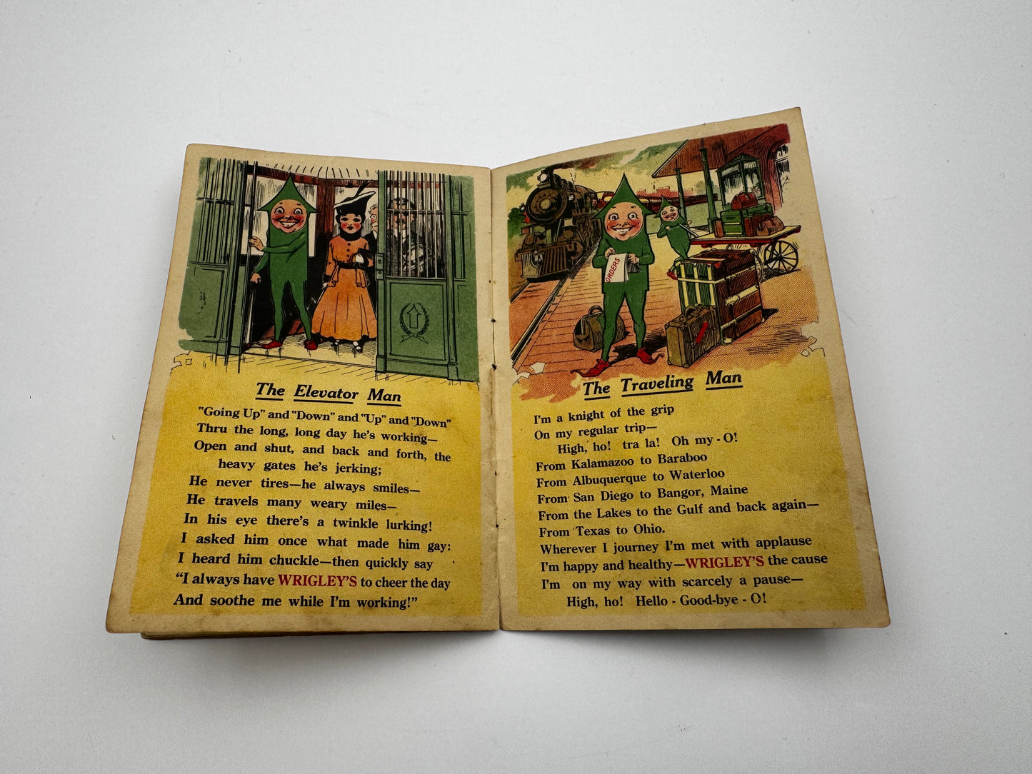 Vintage Wrigleys Spearmen Booklet 1915