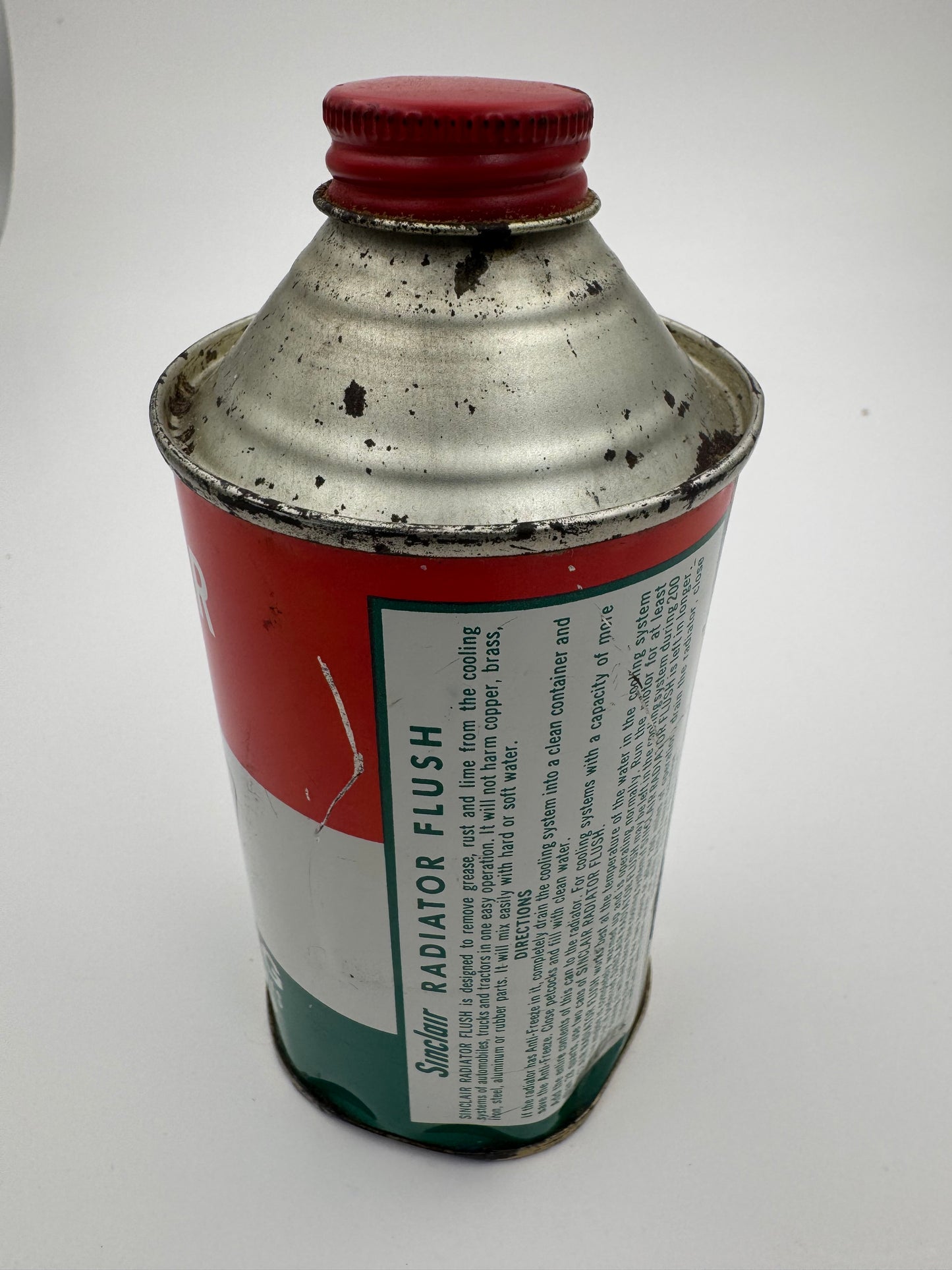Vintage Sinclair Cone Top Can Full Minty