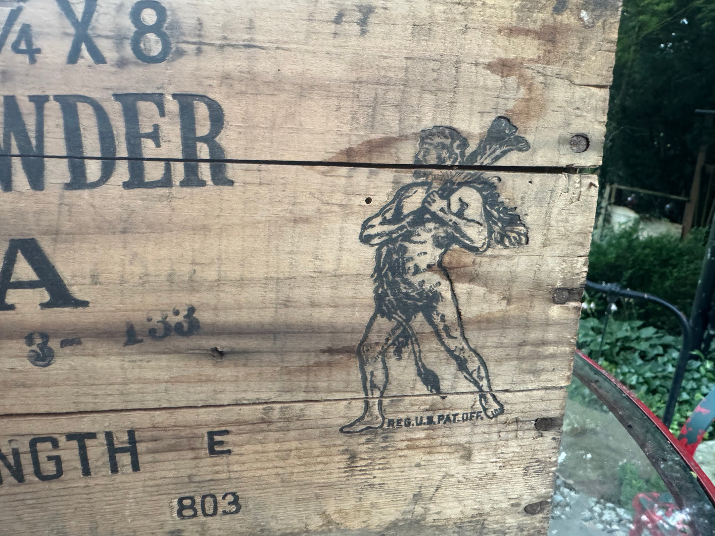 Vintage Hercules Ammo Crate.