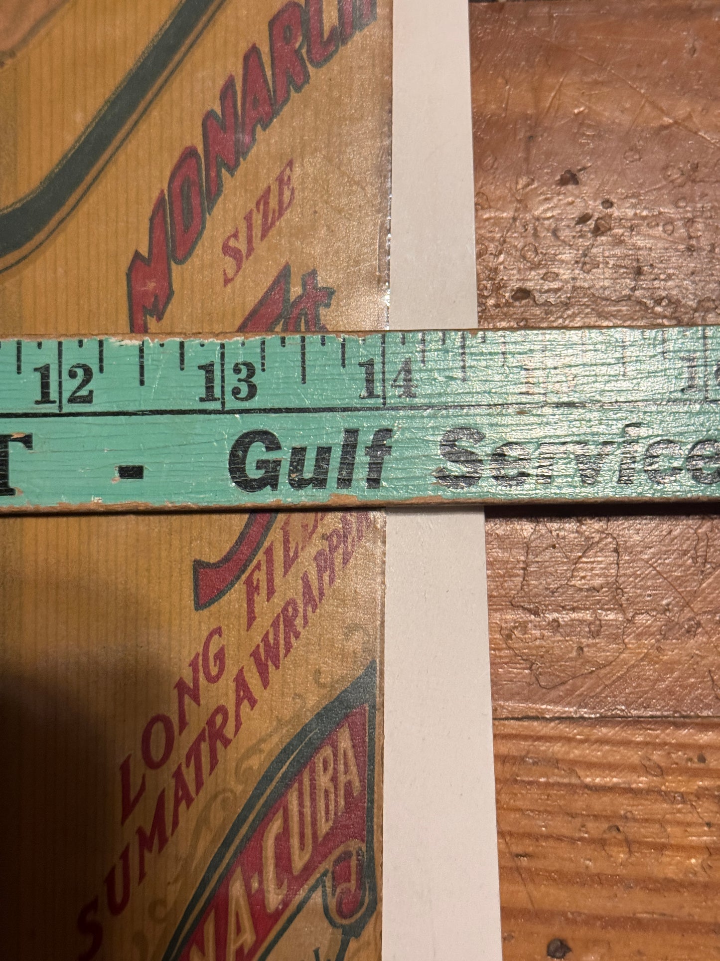 Vintage Cigar Sign Spana Cuba 5 Cent Cardboard