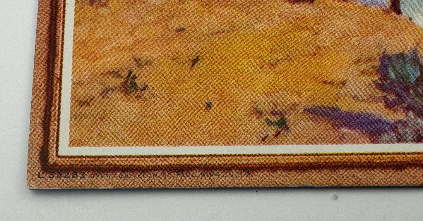 Vintage Ink Blotter Cities Service Pony Express