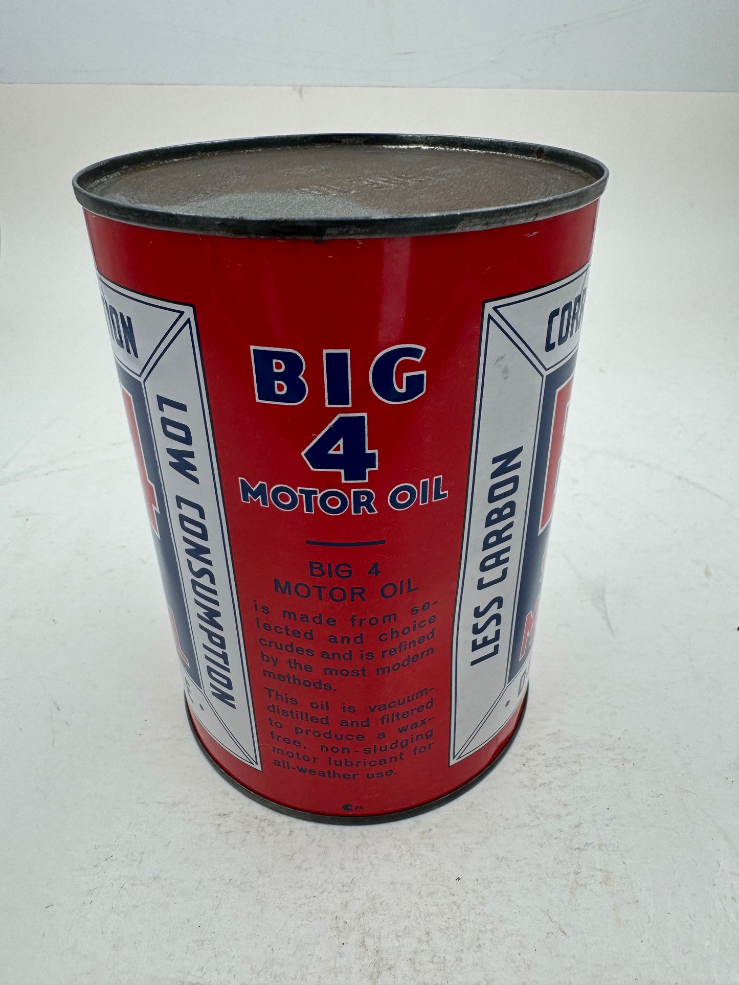 Vintage Oil Can Big 4